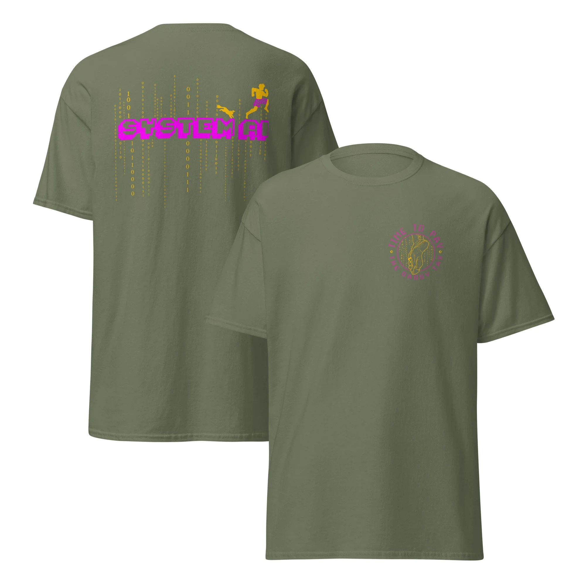 unisex-classic-tee-military-green-front-and-back-6a972c1380f2c.jpg
