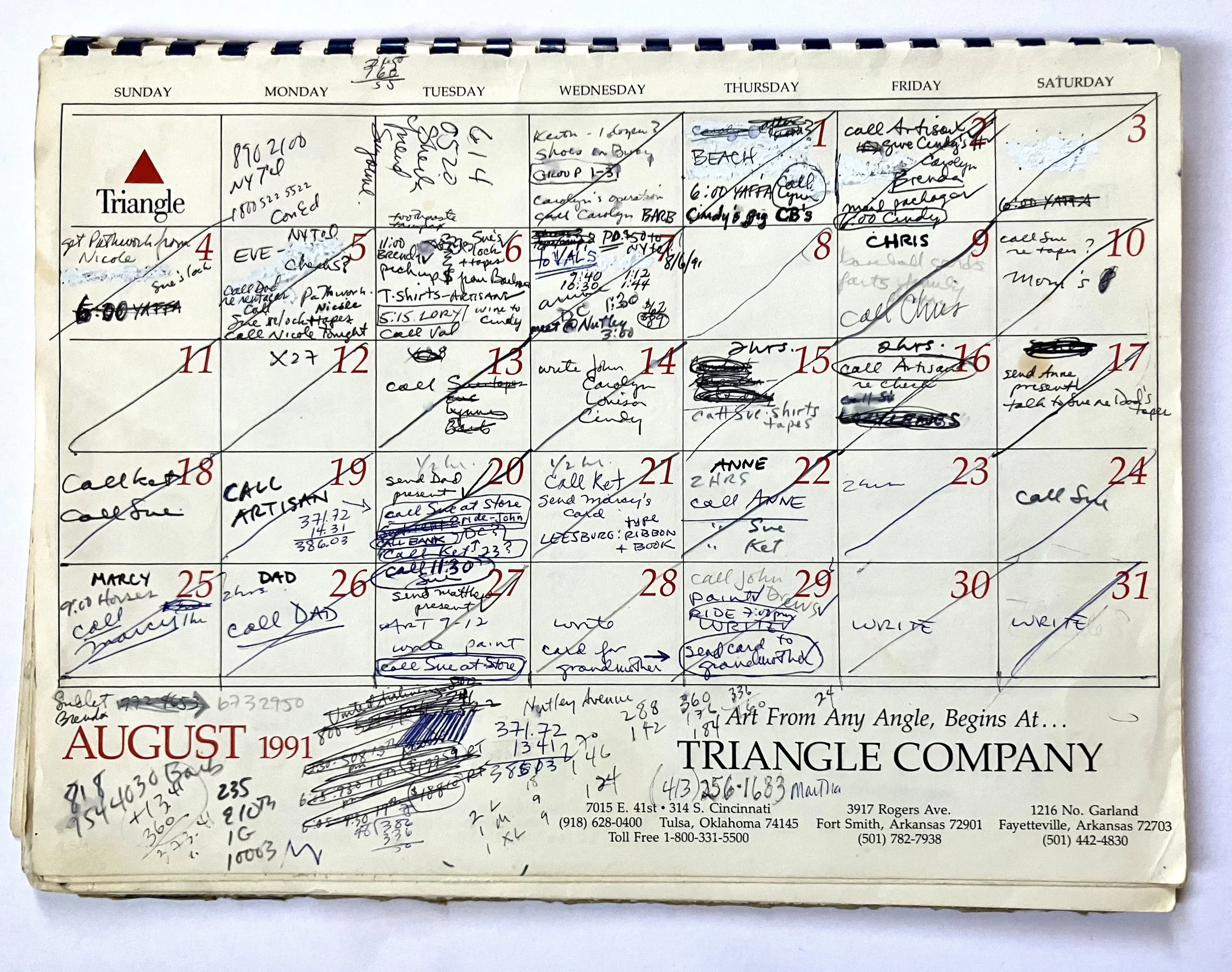August 1991