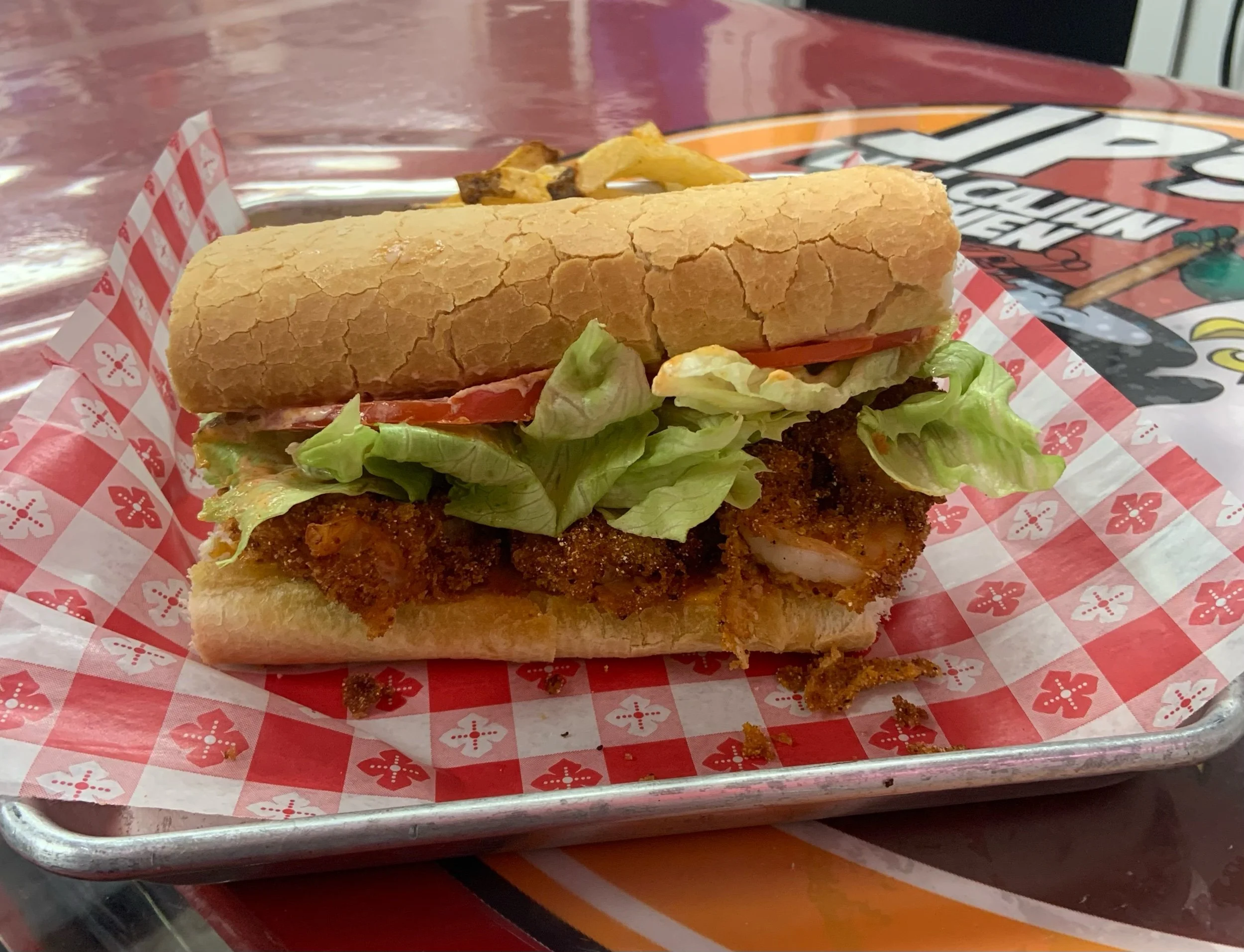 SHRIMP PO BOY