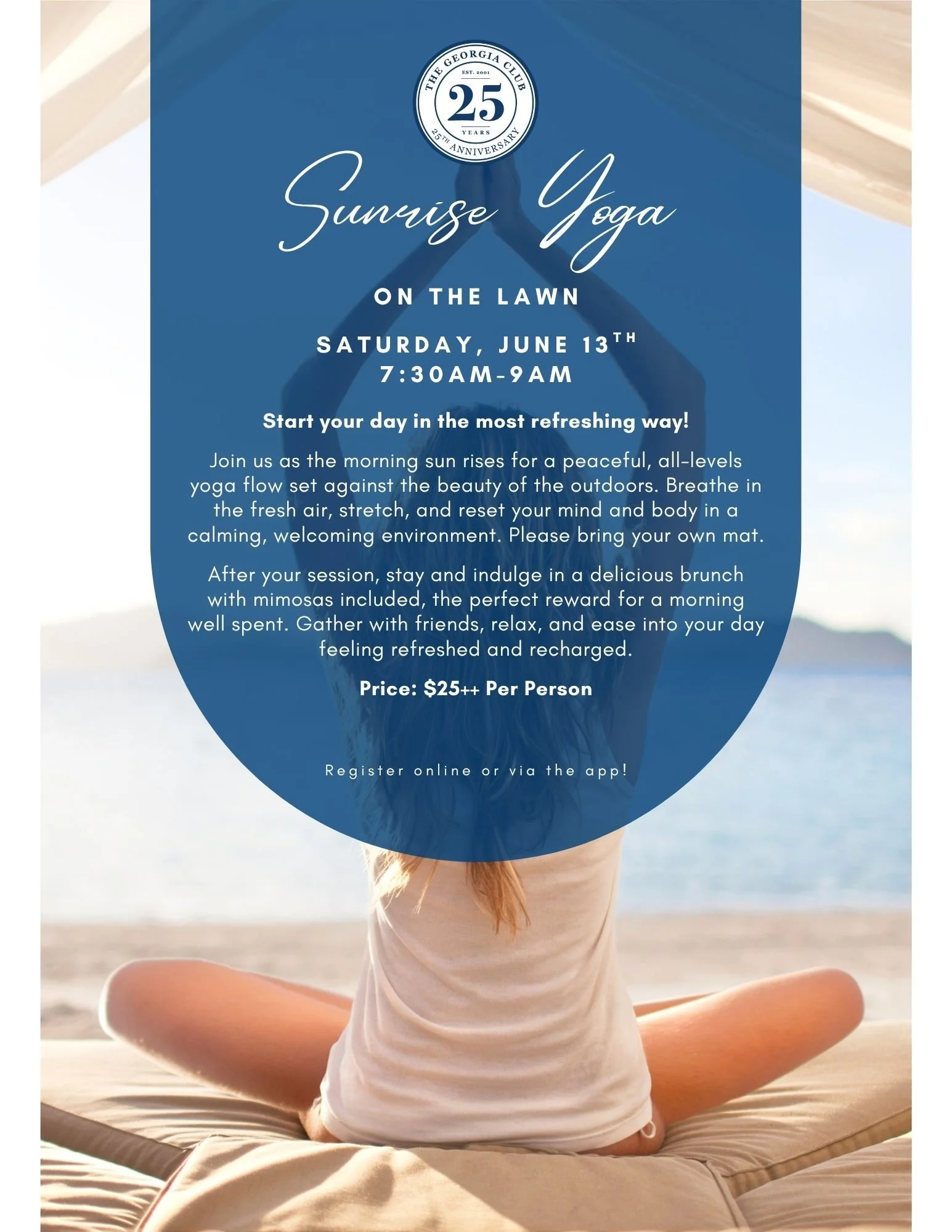 The Georgia Club Members Only Event | Sunrise Yoga