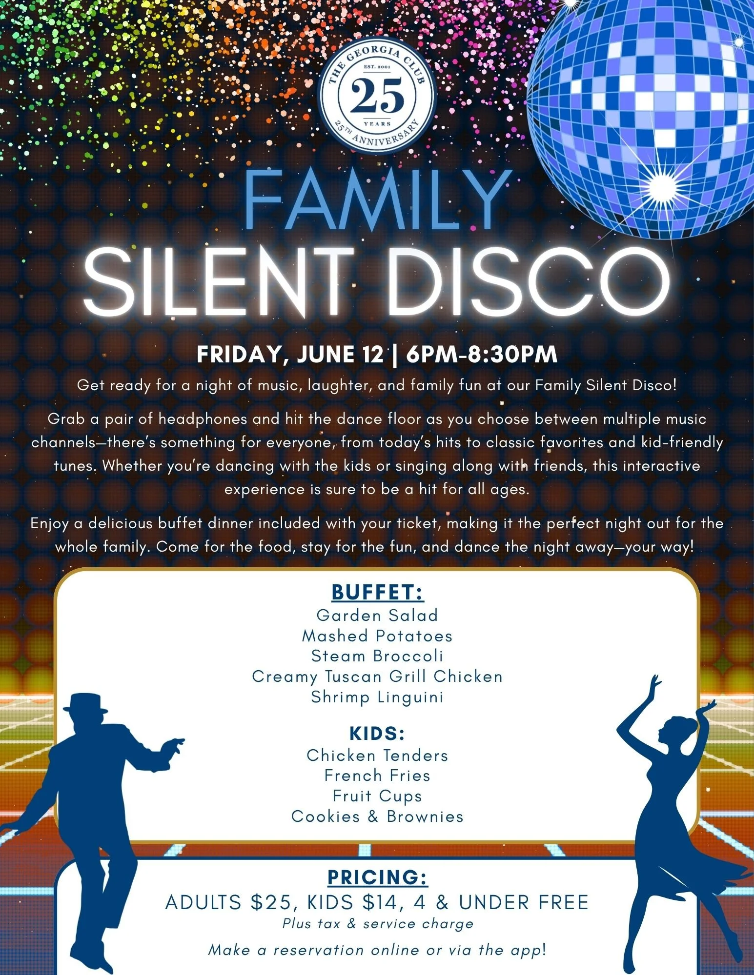 The Georgia Club Members Only Event | Family Silent Disco