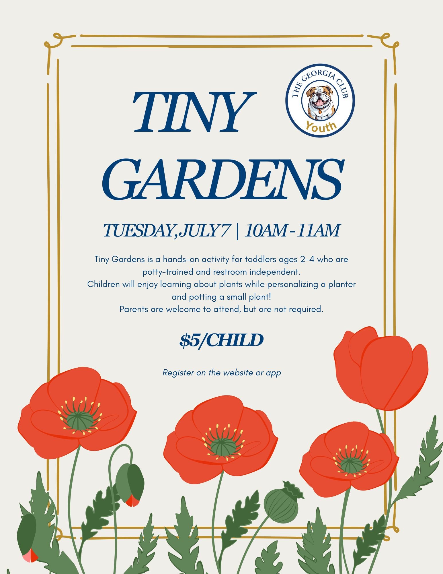 The Georgia Club Members Only Event | Tiny Gardens