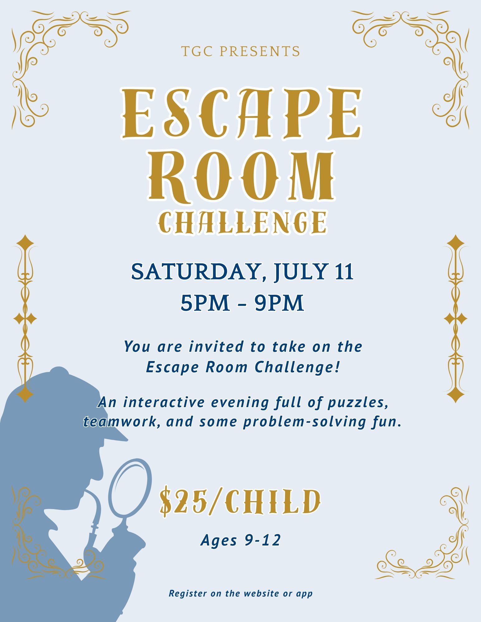 The Georgia Club Members Only Event | Escape Room Challenge