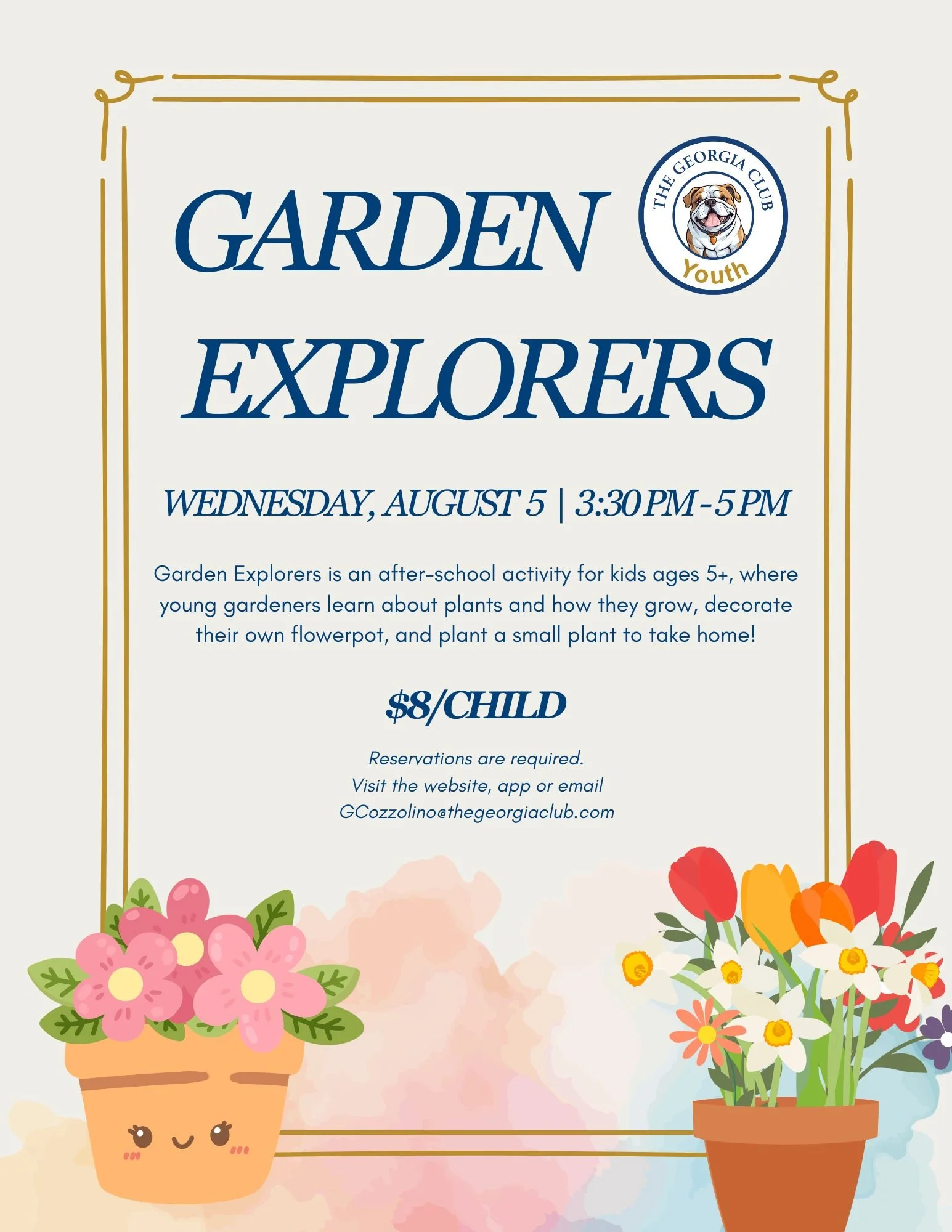 The Georgia Club Members Only Event | Garden Explorers