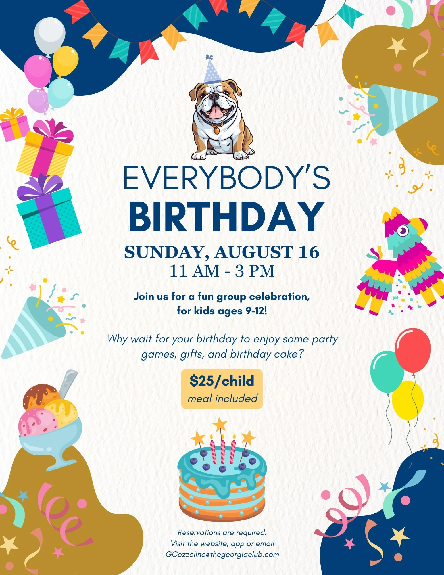 The Georgia Club Members Only Event | Everybody’s Birthday