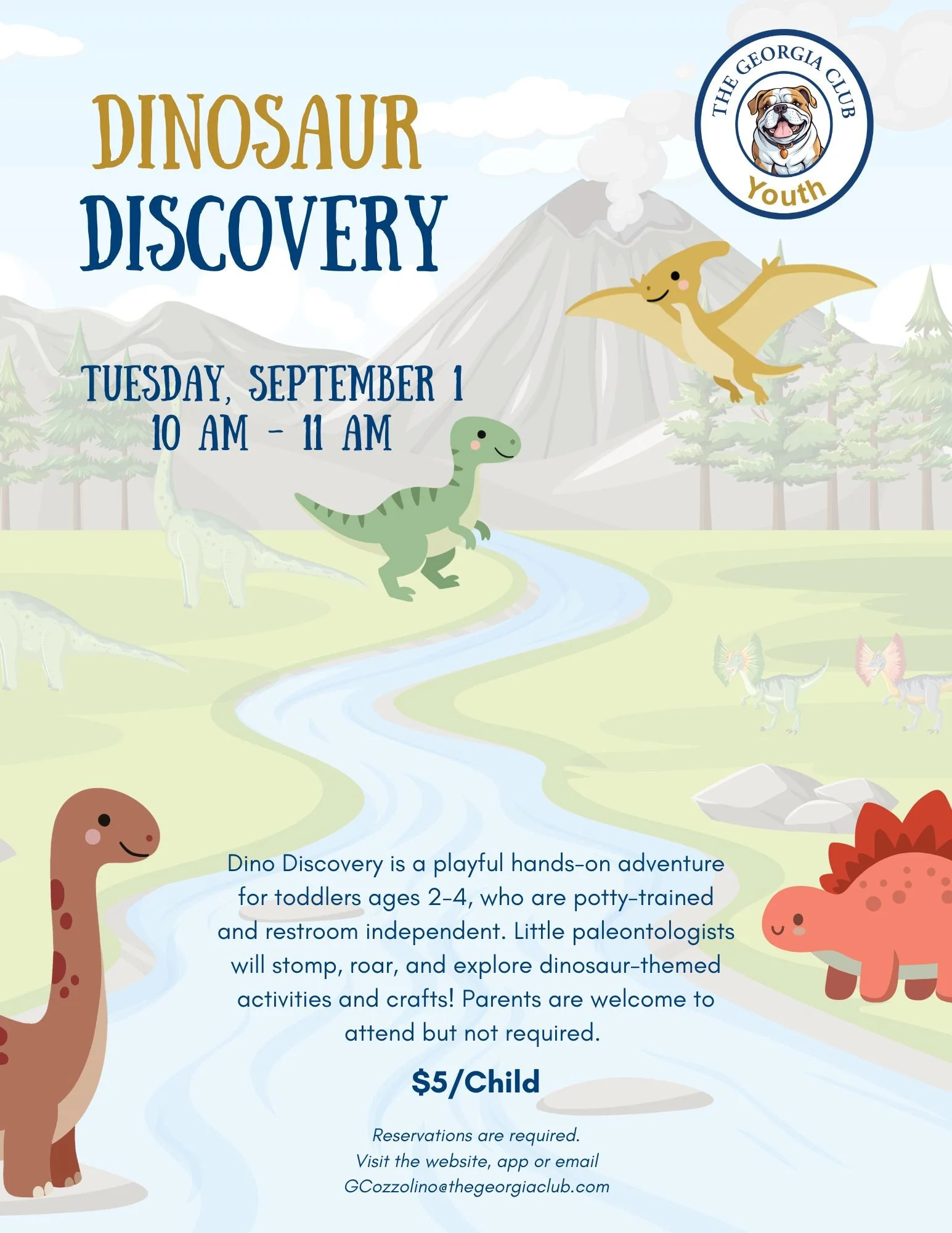 The Georgia Club Members Only Event | Dinosaur Discovery