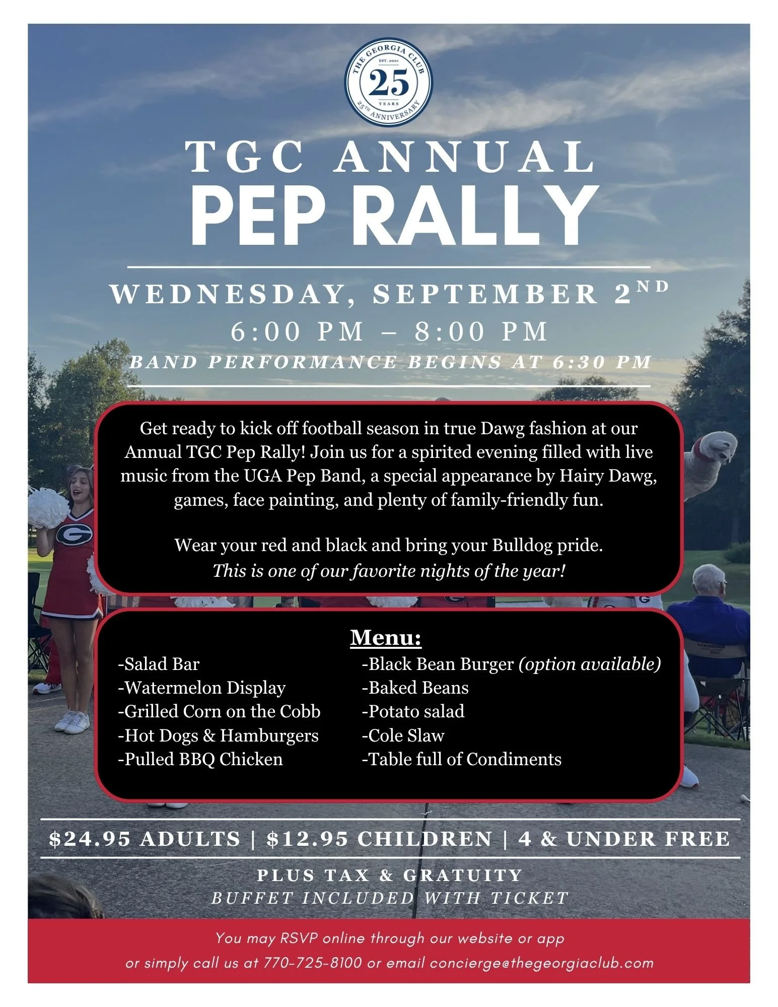 The Georgia Club Members Only Event | TGC Annual Pep Rally