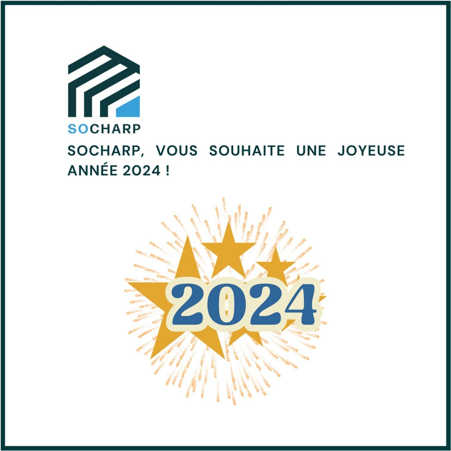 🌟 Bienvenue en 2024 avec SOCHARP - Retour sur un Projet Marquant de 2023 🌟

Alors que nous accueillons 2024, chez SOCHARP, nous regardons en arri&egrave;re avec satisfaction sur les r&eacute;alisations de l'ann&eacute;e &eacute;coul&eacute;e. Un pr