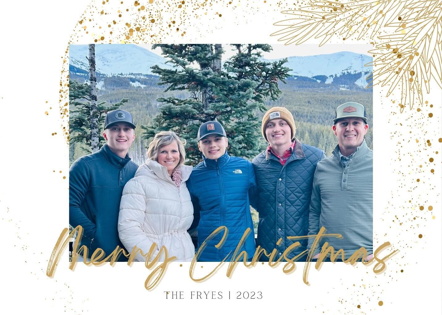 May the Hope, Peace, Joy, Love and Wonder of Christmas meet you (and me) today ~ 
and every day to come.
❤️ Merry beautiful Christmas, friends. ❤️
 -The Frye family {and my beautiful mama}

Lord Jesus, Master of both the light and the darkness, send 