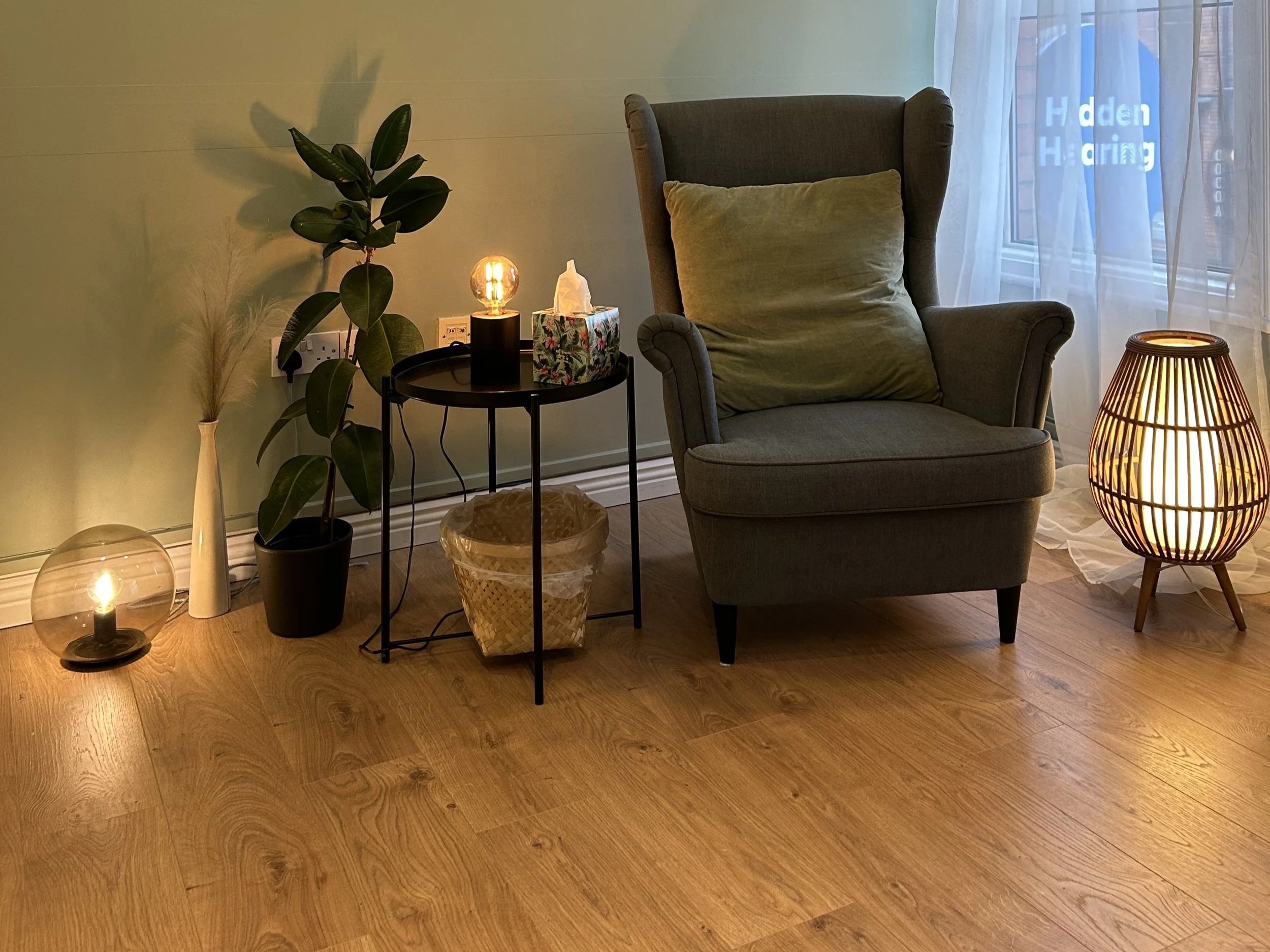 Quiet psychotherapy space in Dundalk