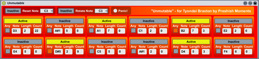 Unmutable for Tyondai Braxton