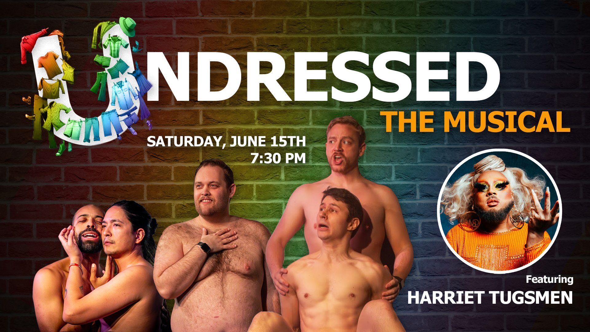 Undressed The Musical's pride show for the RED EYE NY site.