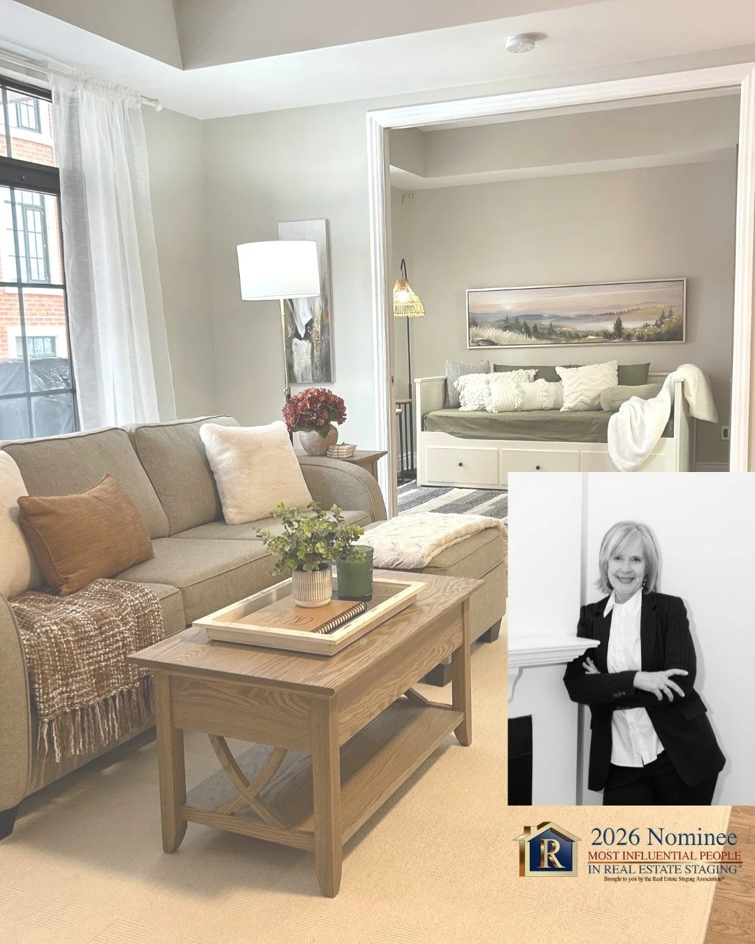 I've been nominated for Most Influential People in Real Estate Staging and it's incredibly meaningful to be recognized in an industry I care so deeply about.
If you believe in the transformative work we're doing at Trendsetter Home Staging &amp; Desi