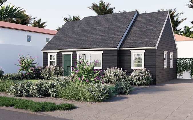 A peek behind the charm.
From renderings and material studies to front door elevations and early finish concepts &mdash; this is where the exterior design starts to take shape. Landscape design by @andrea.doonan.hort.design , and more to come as we b