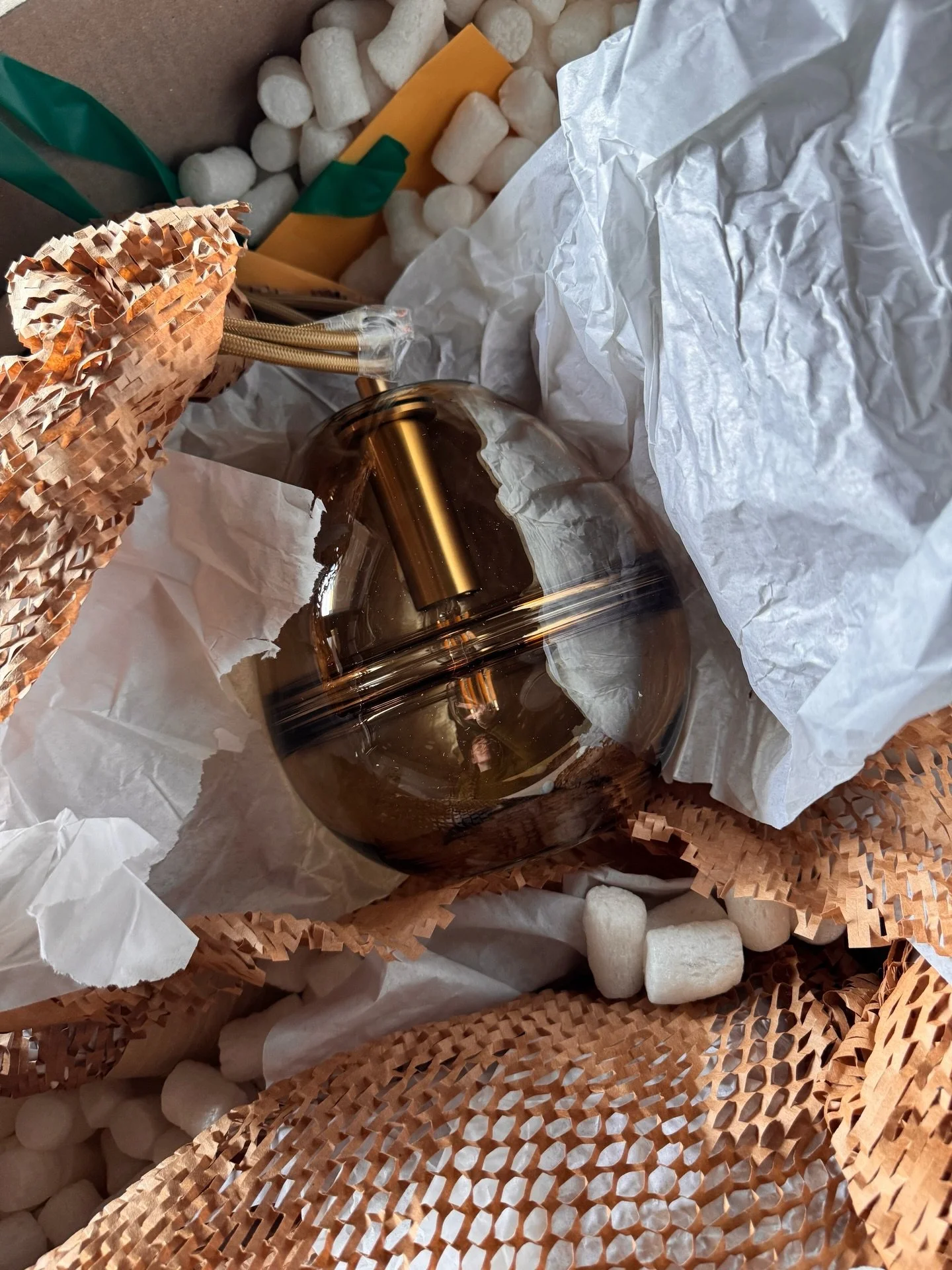 Details worth waiting for &mdash; unboxing hand crafted @hennepinmade sconces for one of our projects!