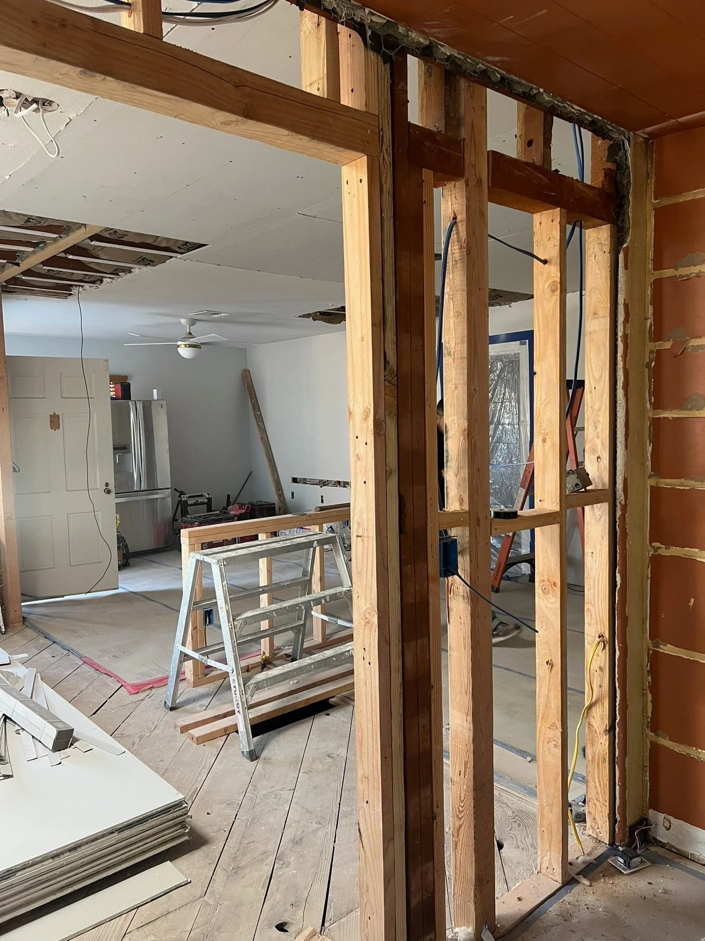 Progress isn&rsquo;t always pretty.
⠀⠀⠀⠀⠀⠀⠀⠀⠀
Demo, dust, and the messy middle where the vision actually takes shape.
⠀⠀⠀⠀⠀⠀⠀⠀⠀
A special one for us &mdash; our lead designer&rsquo;s own remodel!