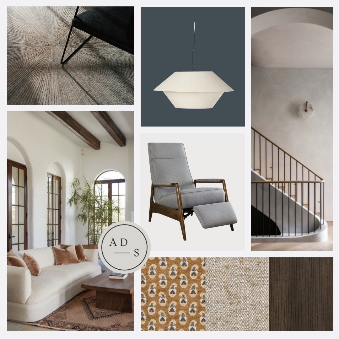 This home is getting a full refresh&mdash;from new flooring, paint, lighting, and a reimagined stair railing to every detail in between.
Behind the scenes, we&rsquo;re inventorying every furniture piece, coordinating the move, and managing the transi