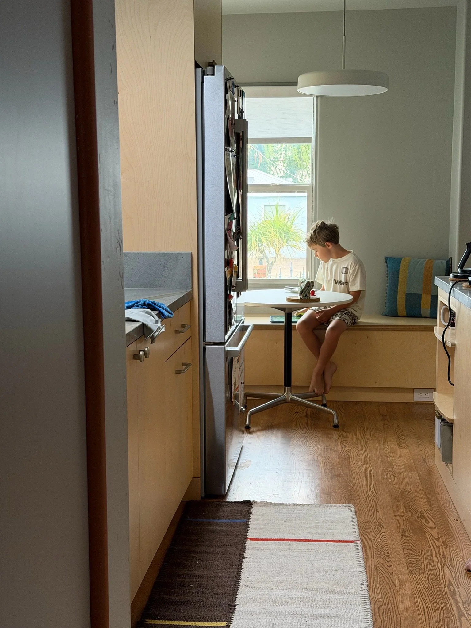 The best part is watching a beautifully designed space settle into everyday life&mdash;filled with family dinners, morning coffee, and the little moments that make a house feel like home.
Our lead designer is still adding the finishing touches, and l