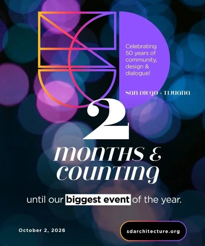 Proud to be part of what&rsquo;s ahead!

We&rsquo;re excited to be an Award Category Sponsor for this year&rsquo;s Orchids &amp; Onions, celebrating 50 years of design, dialogue, and the built environment in San Diego.

The countdown to October is of