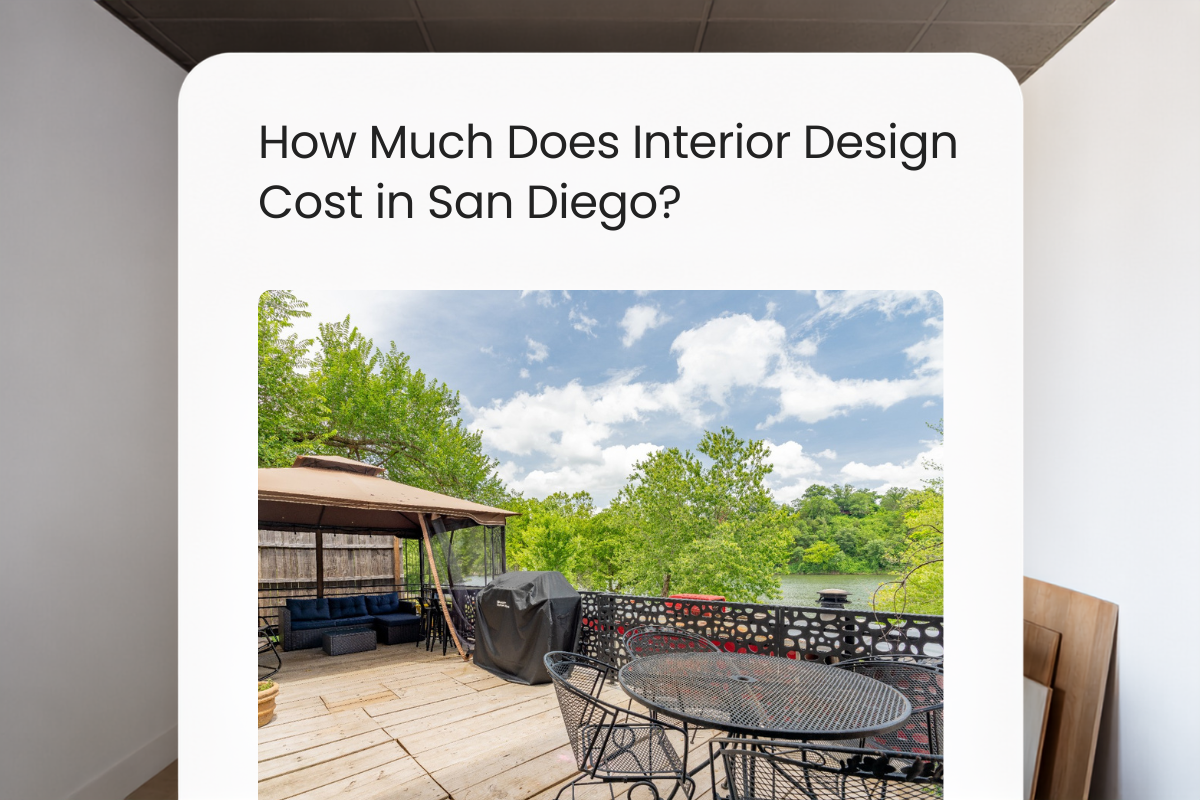 How Much Does Interior Design Cost in San Diego