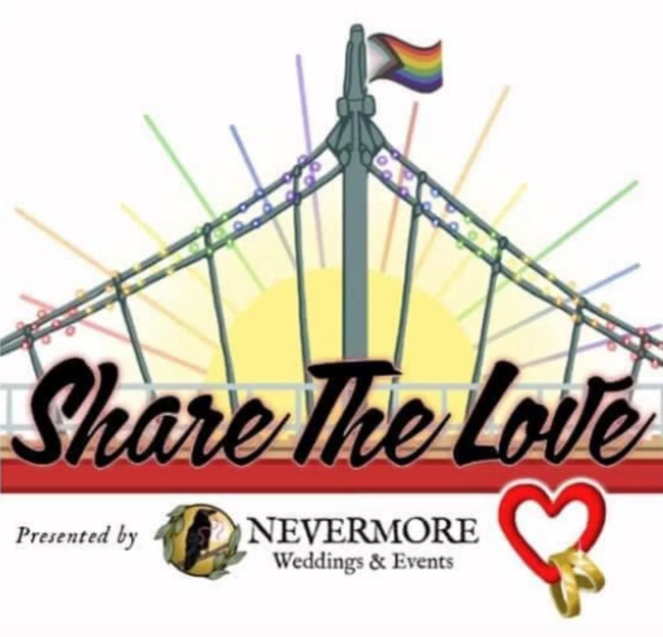 Share the Love 2026: Get Married on the Suspension Bridge During Frederick Pride!
