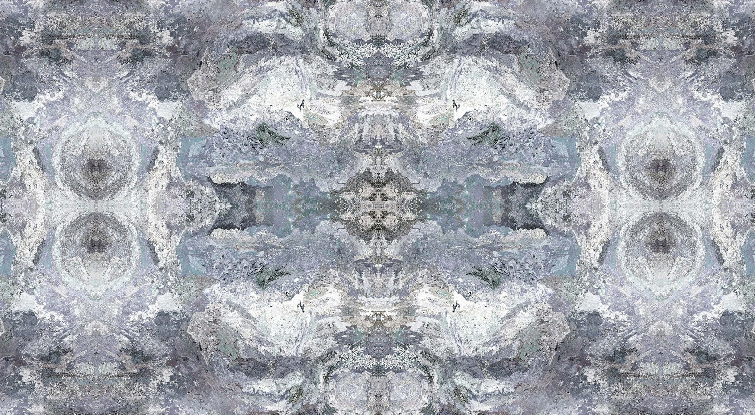 Peaceful Deity Earth Blue