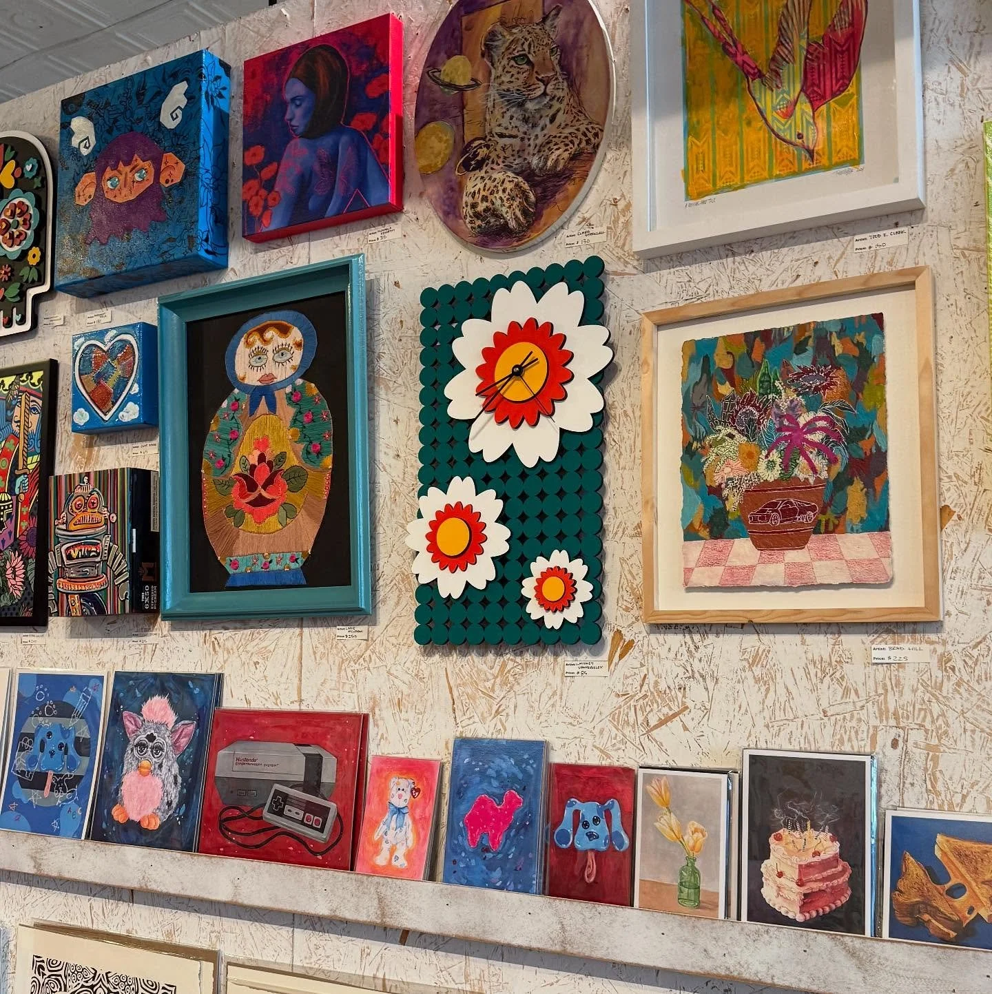 I&rsquo;ve got some great clocks available at DNA Galleries. Charlie and I looked around today and they&rsquo;ve got some awesome new art!