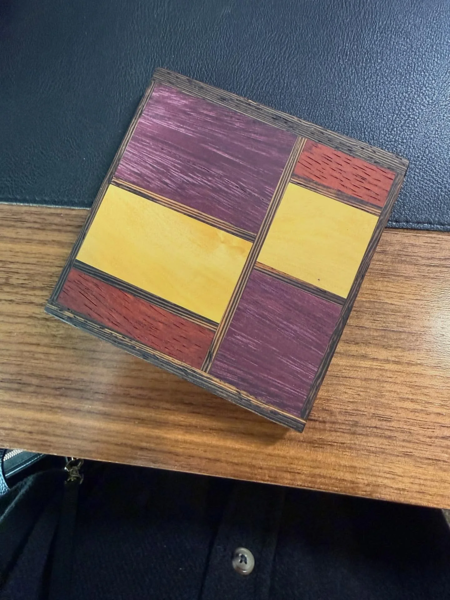 My awesomely talented husband has drink coaster singles to make your own set at DNA Galleries. Each one is different but works within the set!