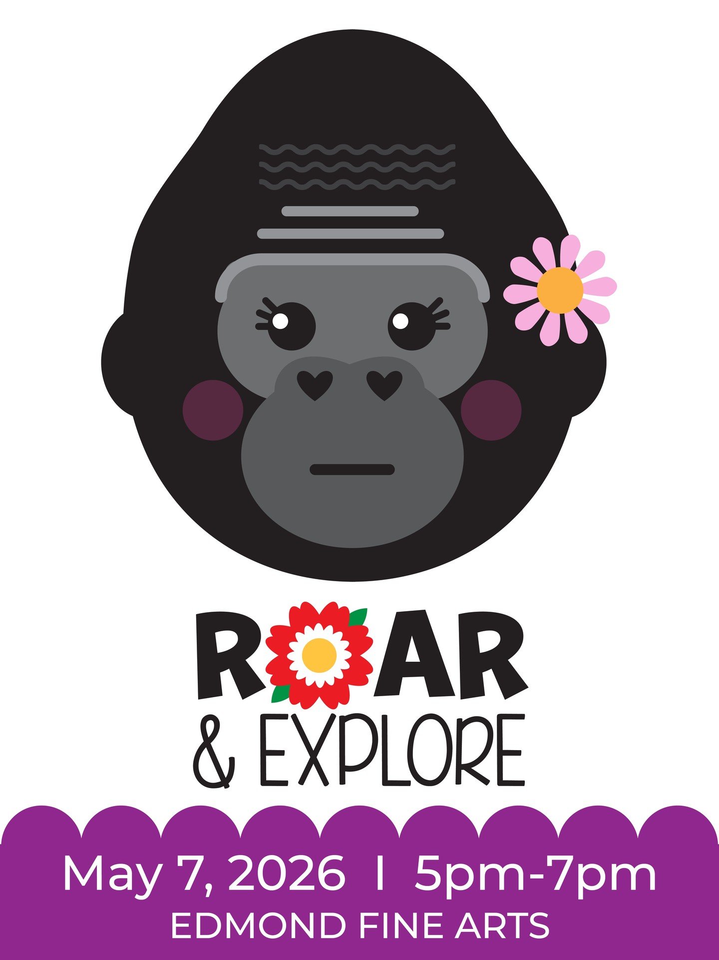 Don't forget to mark your calendars! I can't wait to share my ROAR-IFIC work. Can't wait to see you there.