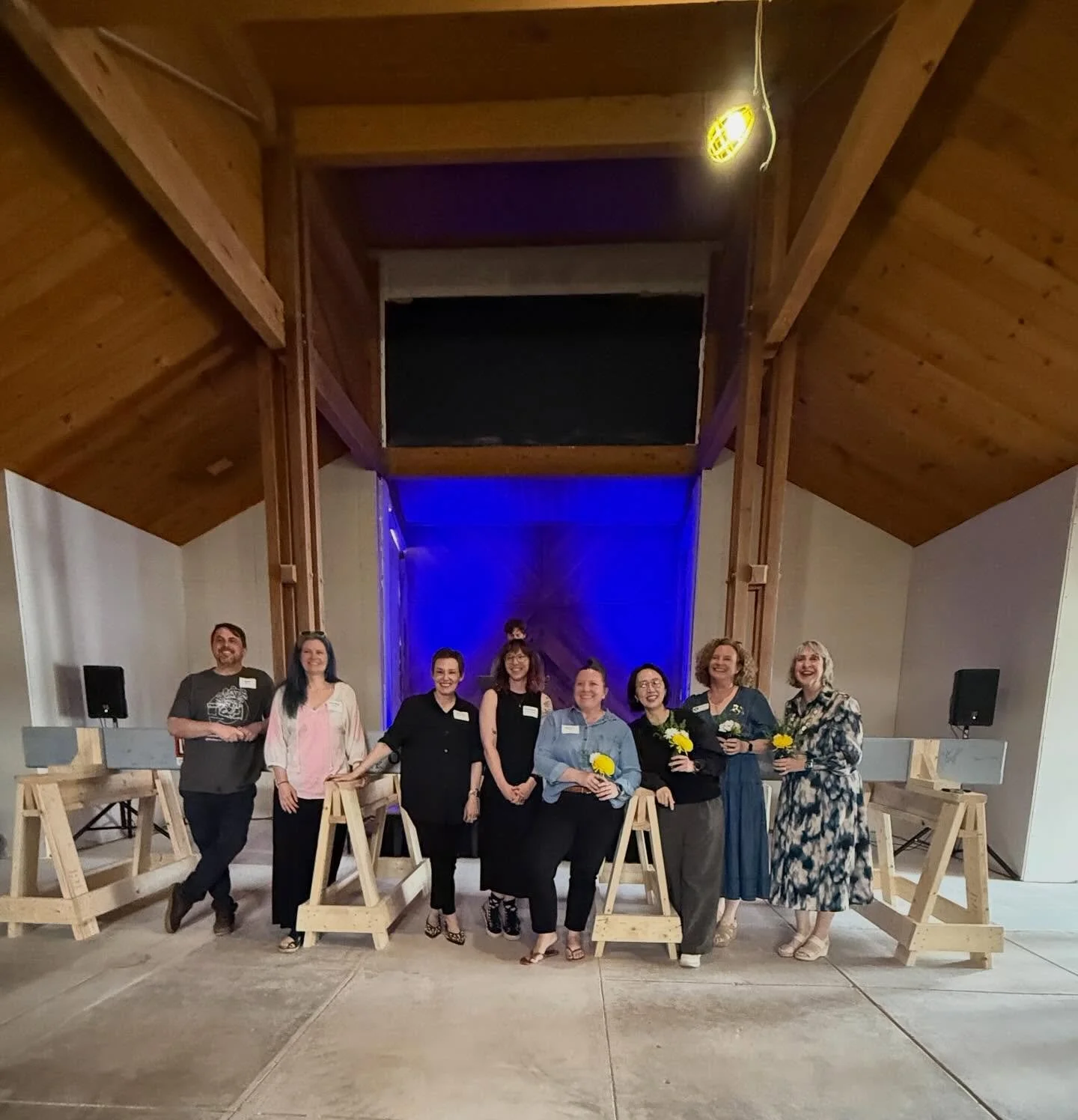 How fortunate I am to love my work, students, and colleagues. On Friday, we gathered for the beam signing of the new UCO School of Design building&mdash;There&rsquo;s so much to look forward to! 🥰