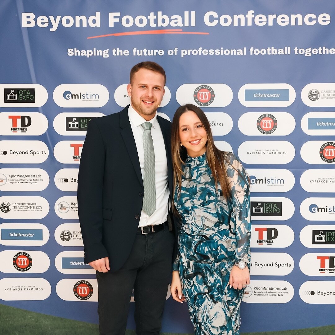 A heartfelt thank you to our amazing conference facilitators at the Beyond Football Conference 2024! @linamakaratzi and @thanasiskritikos 🙌🏽

Your dedication, organization, and expertise ensured that everything ran smoothly and seamlessly. 

From m