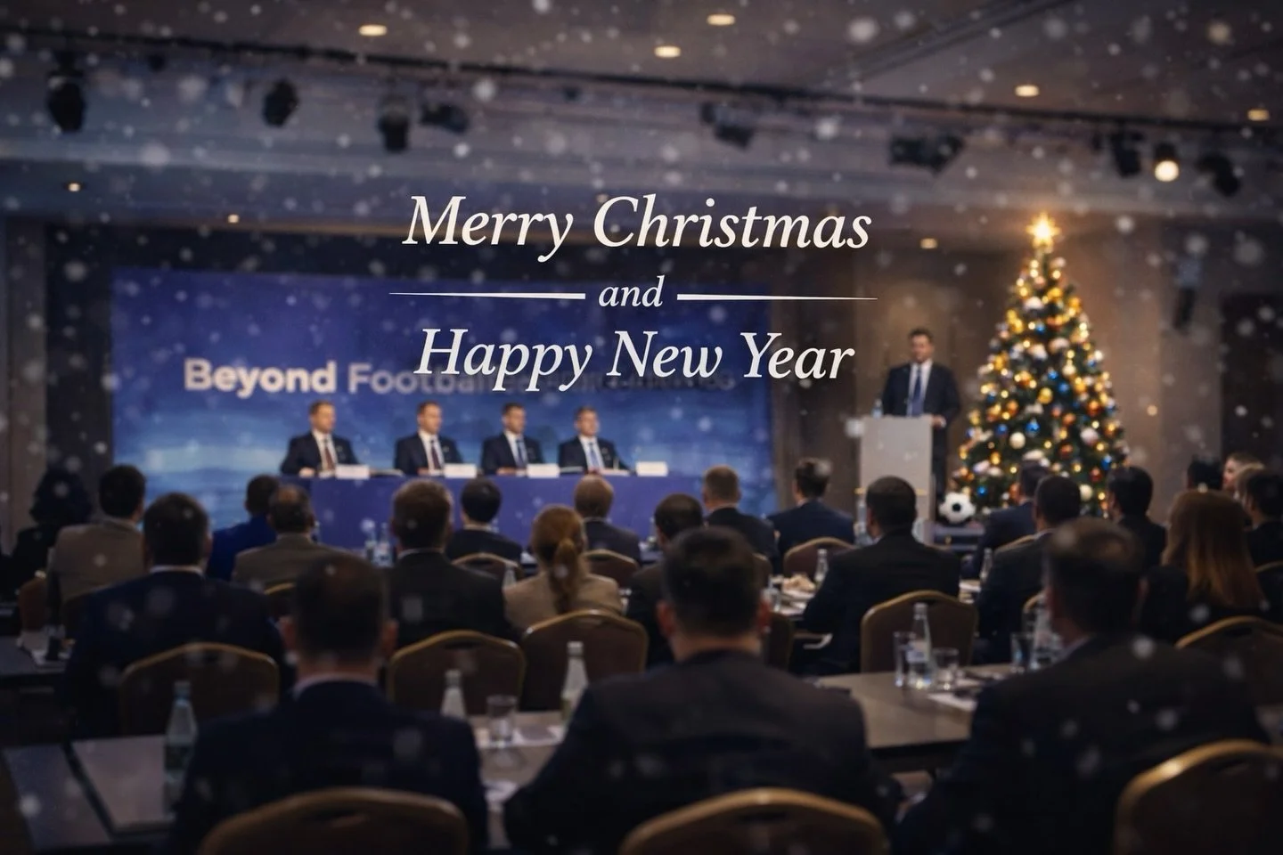 Wishing everyone a Merry Christmas and a Happy New Year.
#BeyondFootball #MerryChristmas #HappyNewYear