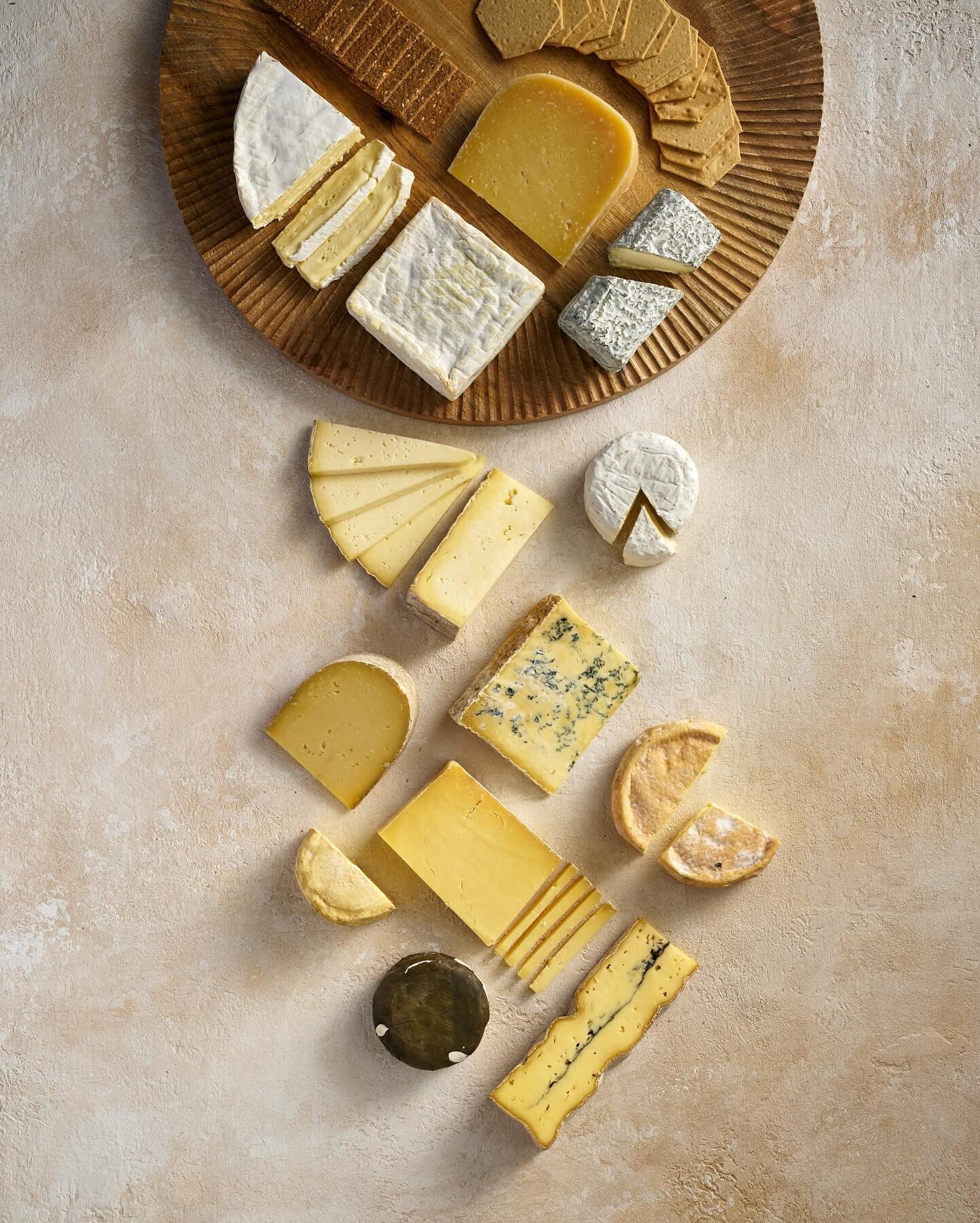 #bigcheese post! If there&rsquo;s one thing to get right for Xmas it has to be good cheese!
I shot and tasted 35 cheeses for @shopthenewt recently, just so you know which ones to get 😂 I can assure all these are great!

Styled by  @helenupshall 
Wit