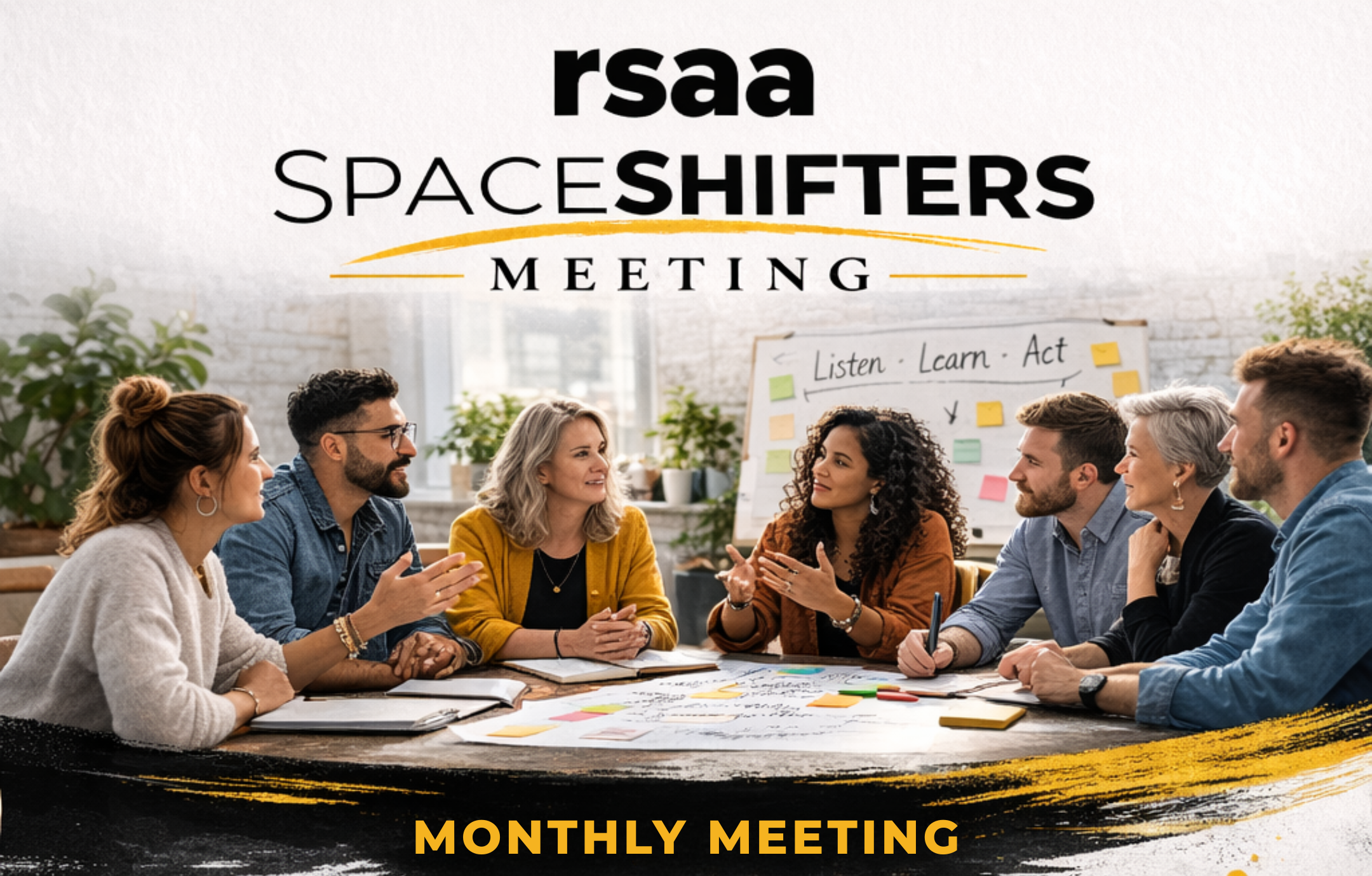 SpaceShifters: Monthly Meetings (March - June) 