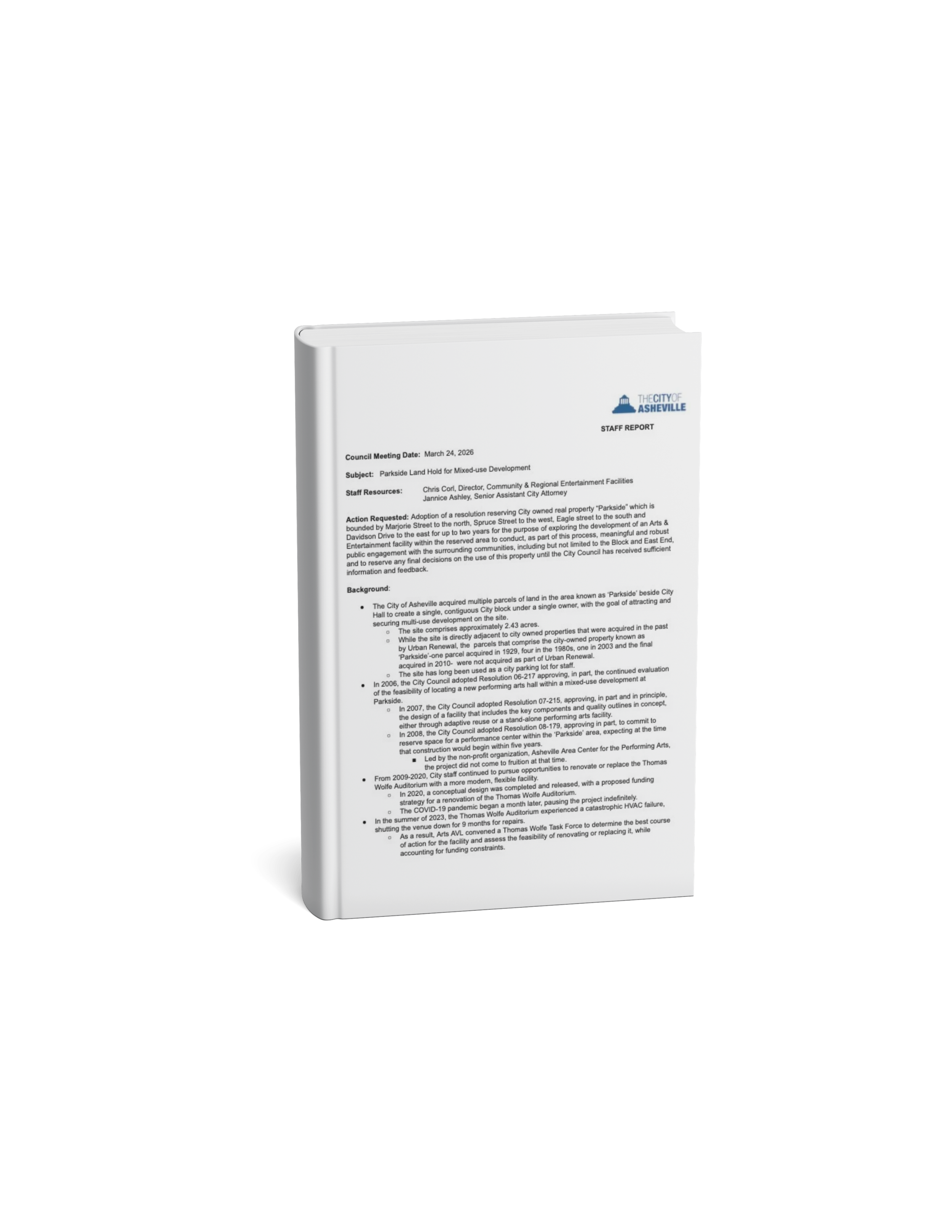 Parkside Land Hold for Mixed-use Development