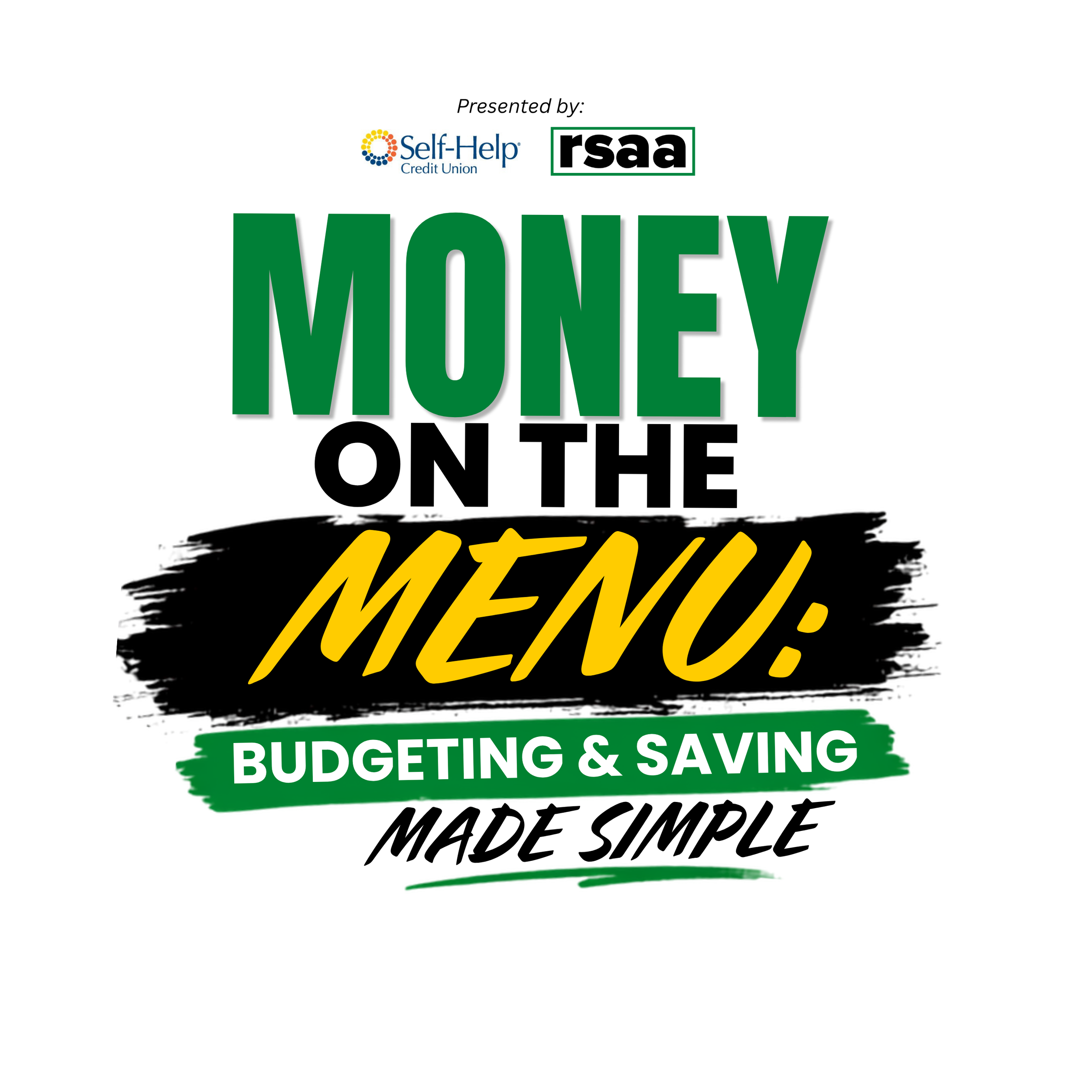 Financial Series: Money on the Menu - Budgeting &amp; Saving Made Simple (Aug)