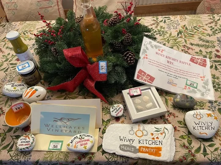 Wonky Horn Festive Fayre  - our raffle winners!