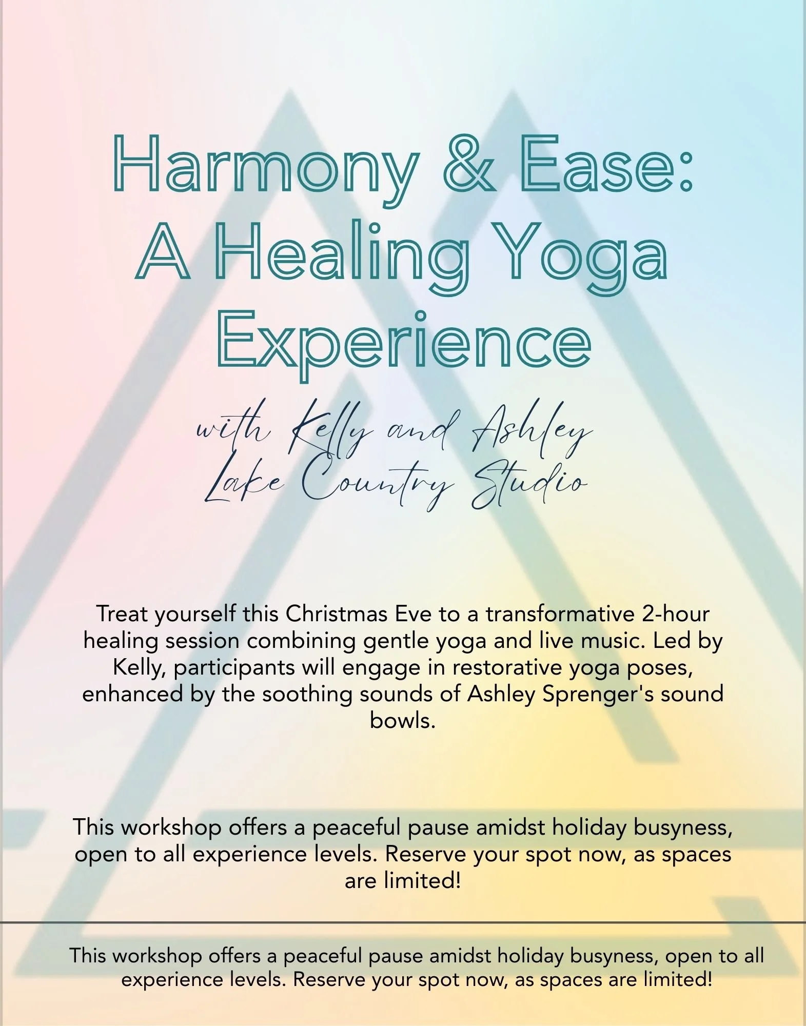 Harmony &amp; Ease: A Healing Yoga Experience