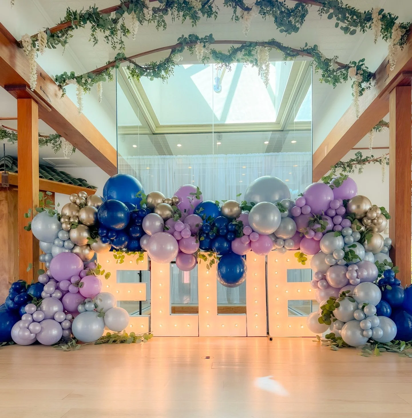 When the venue and the decor just click &mdash; you feel it the moment you walk in. 🌿✨

The ceiling greenery, the marquee glow, the balloons &mdash; everything spoke the same language!!!
 
Venue @rembrandtyard 
Marquee letters @alphalitdenver 
Ballo