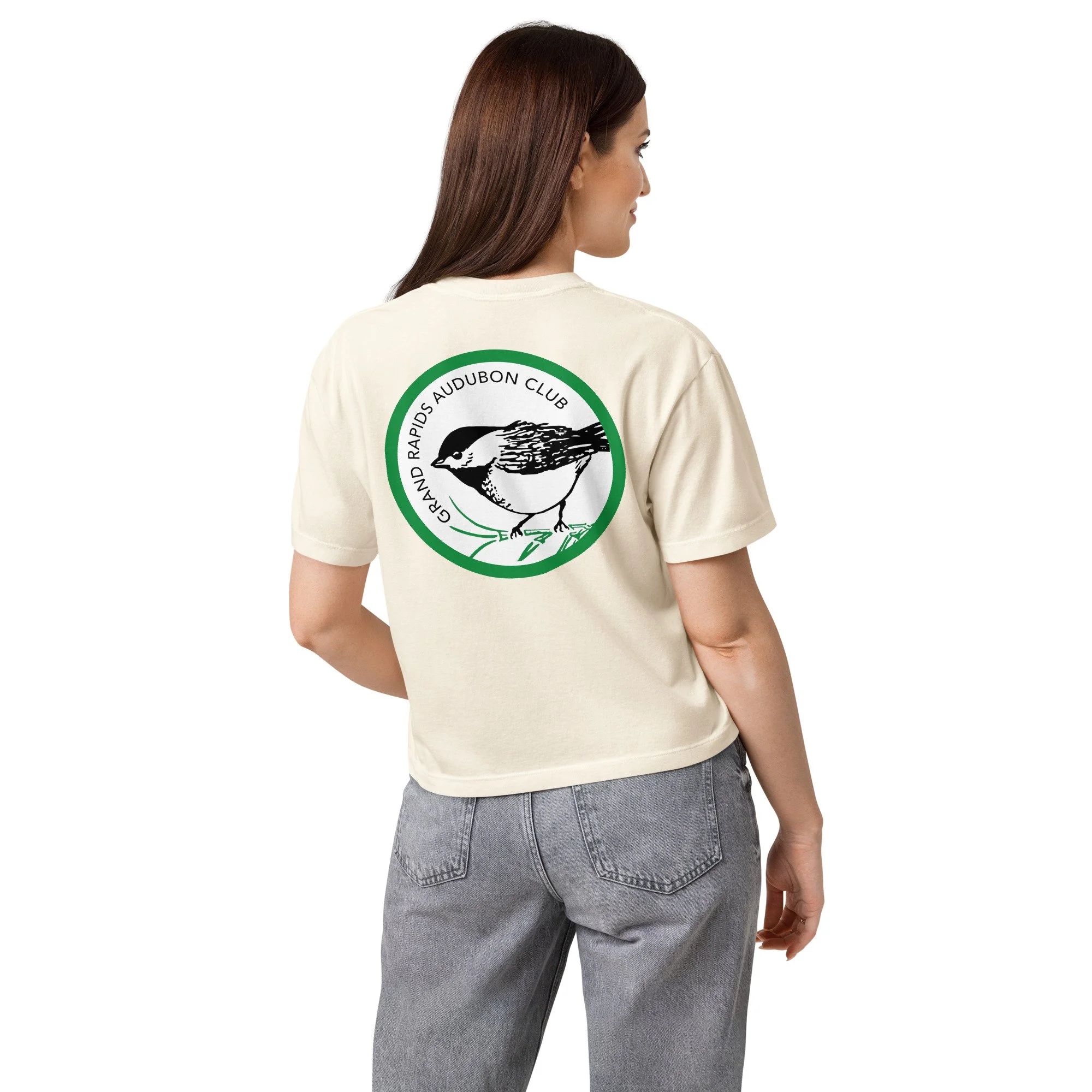 Women’s "Boxy" Tee (Logo Front + Back)