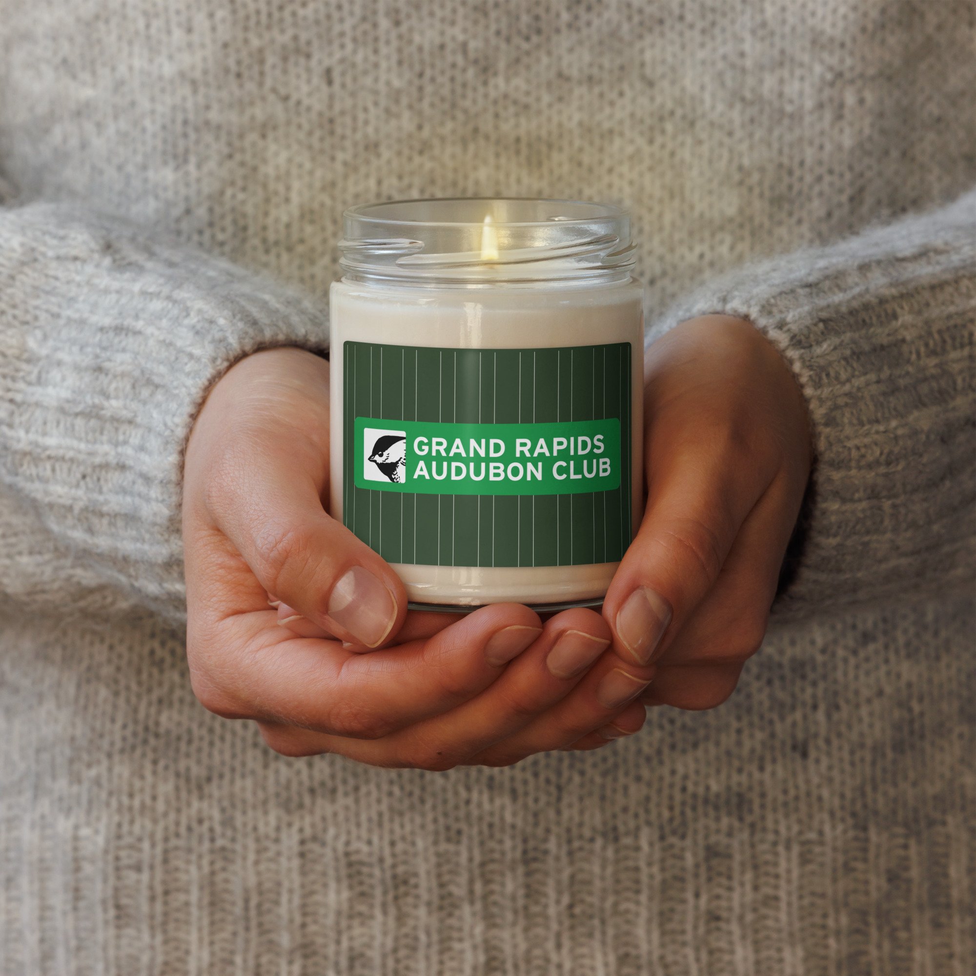 Scented Soy Candle (Logo)