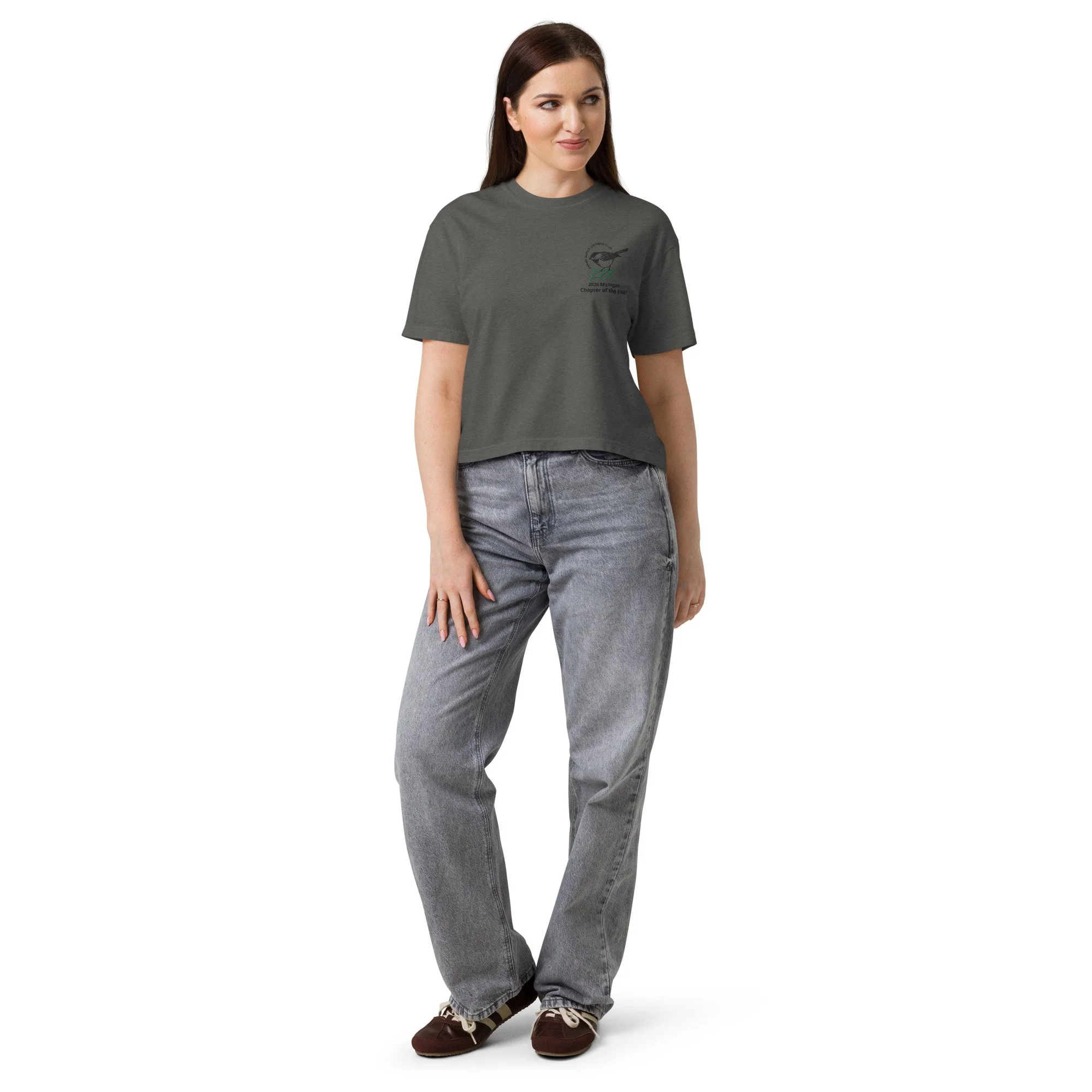 Women’s "Boxy" Embroidered Tee (2026 Chapter of the Year)