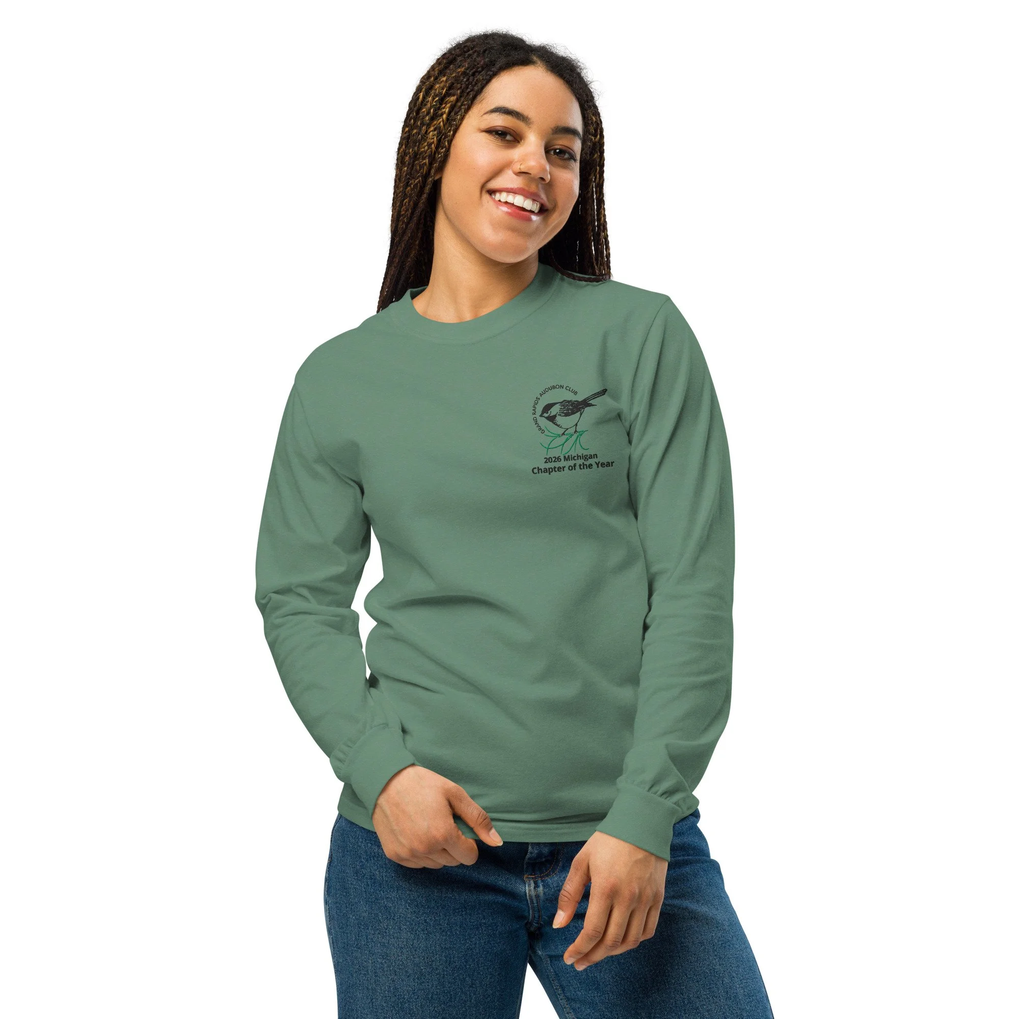 Long-sleeve Embroidered Tee (2026 Chapter of the Year)
