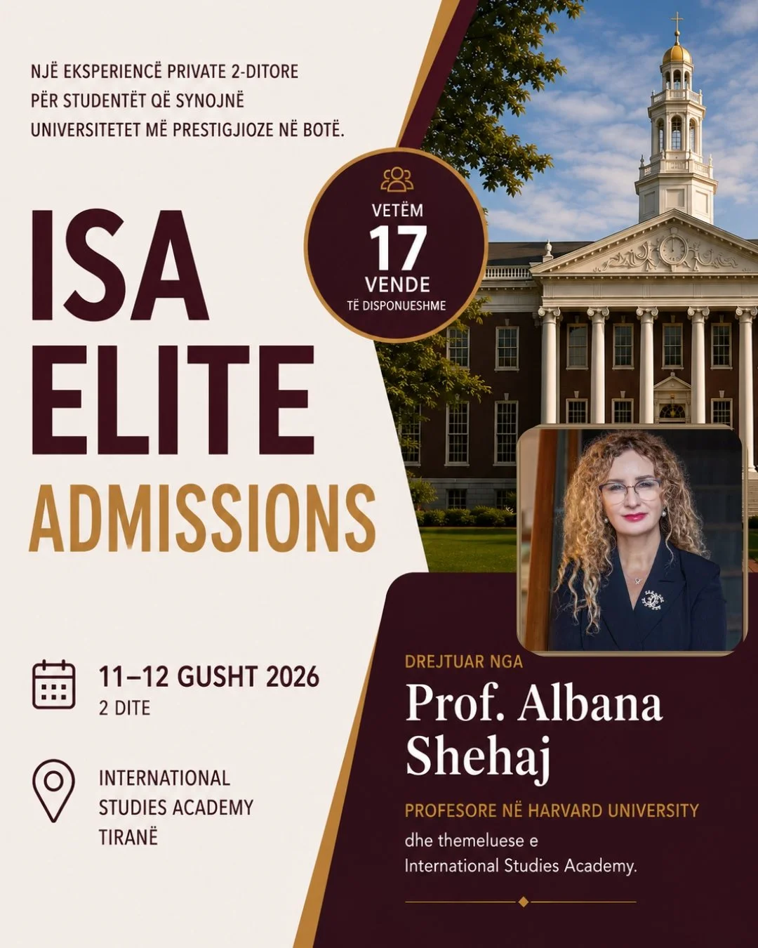 ISA Elite Admissions
