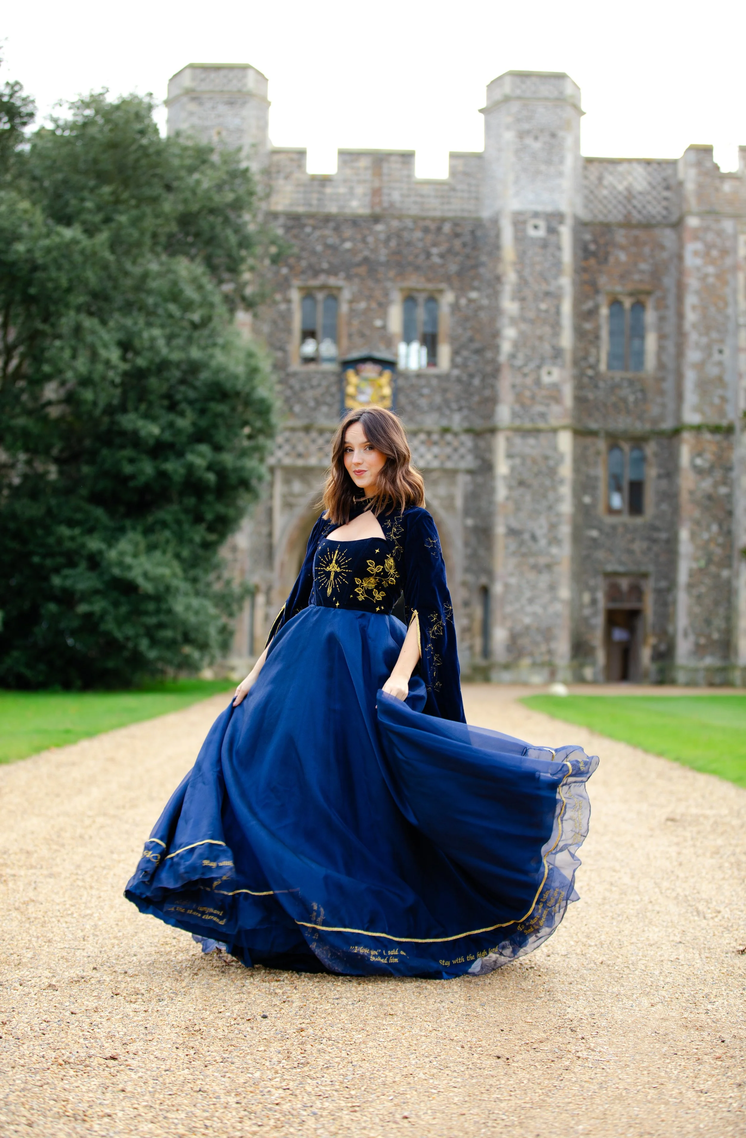 Blue Dress Outside Long Path.jpg