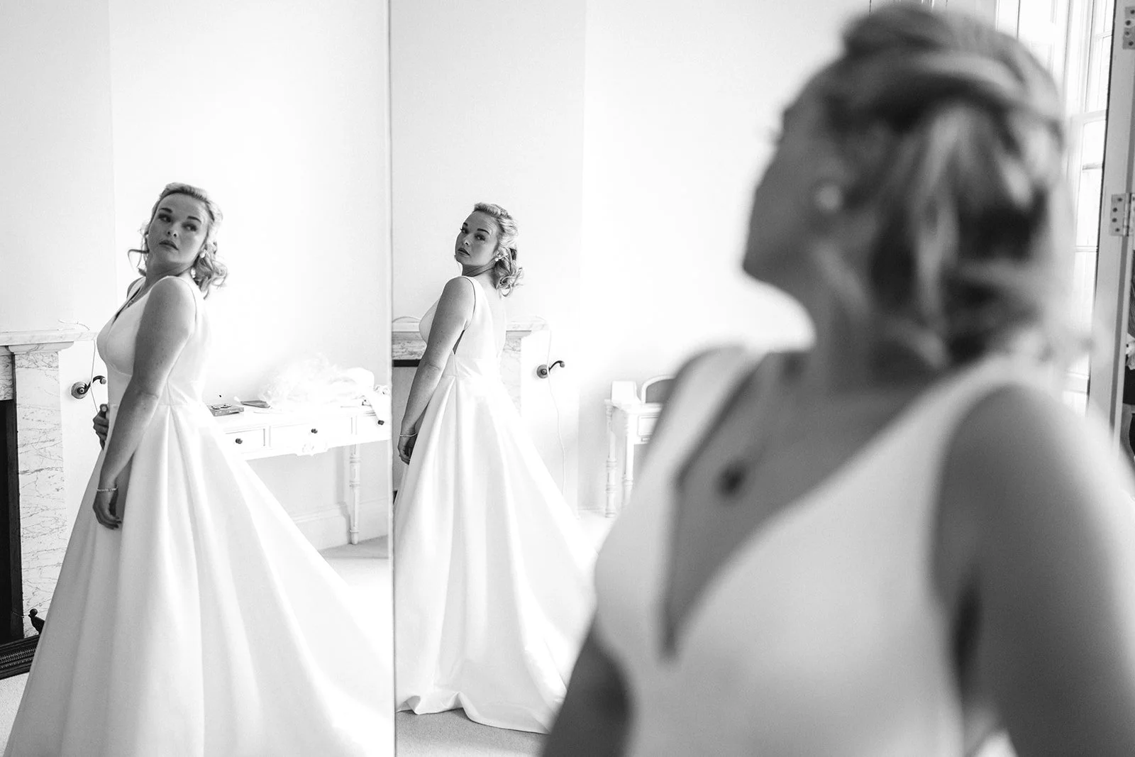 Prestwold Hall Wedding Guide - bride getting ready on the morning of her wedding