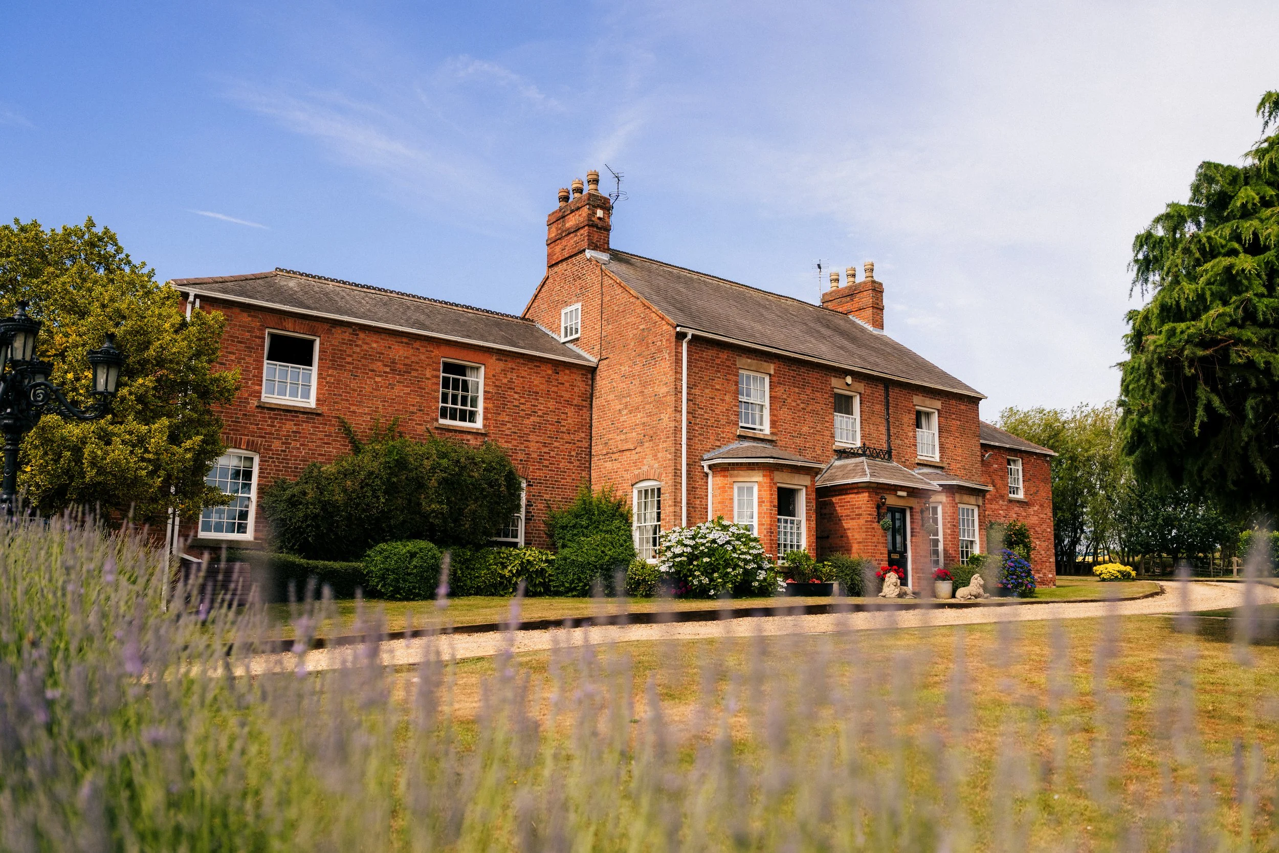  SWANCAR FARM WEDDING VENUE PHOTOS - the main front of the wedding venue 