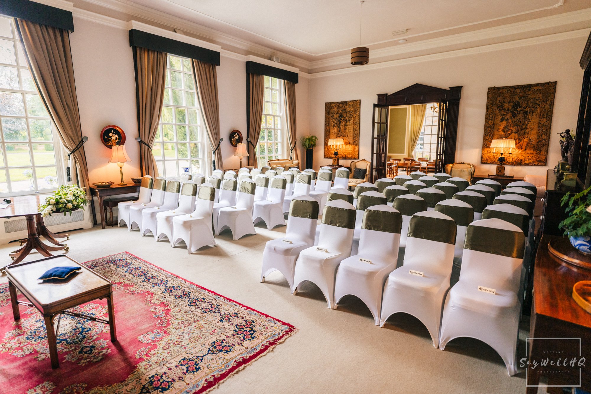 Hemswell Court Wedding Venue Photo | Inside the Ceremony Room