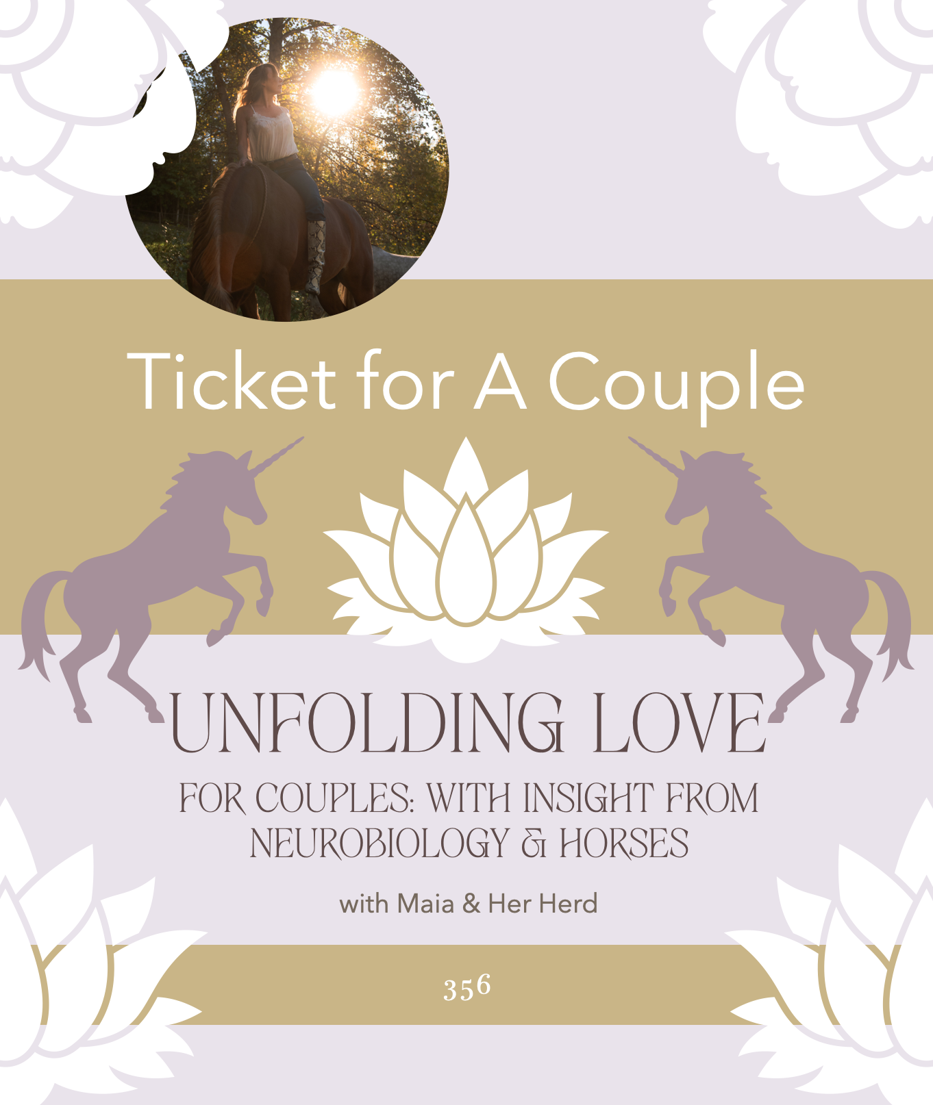 Unfolding Love Workshop Unicorn Ticket