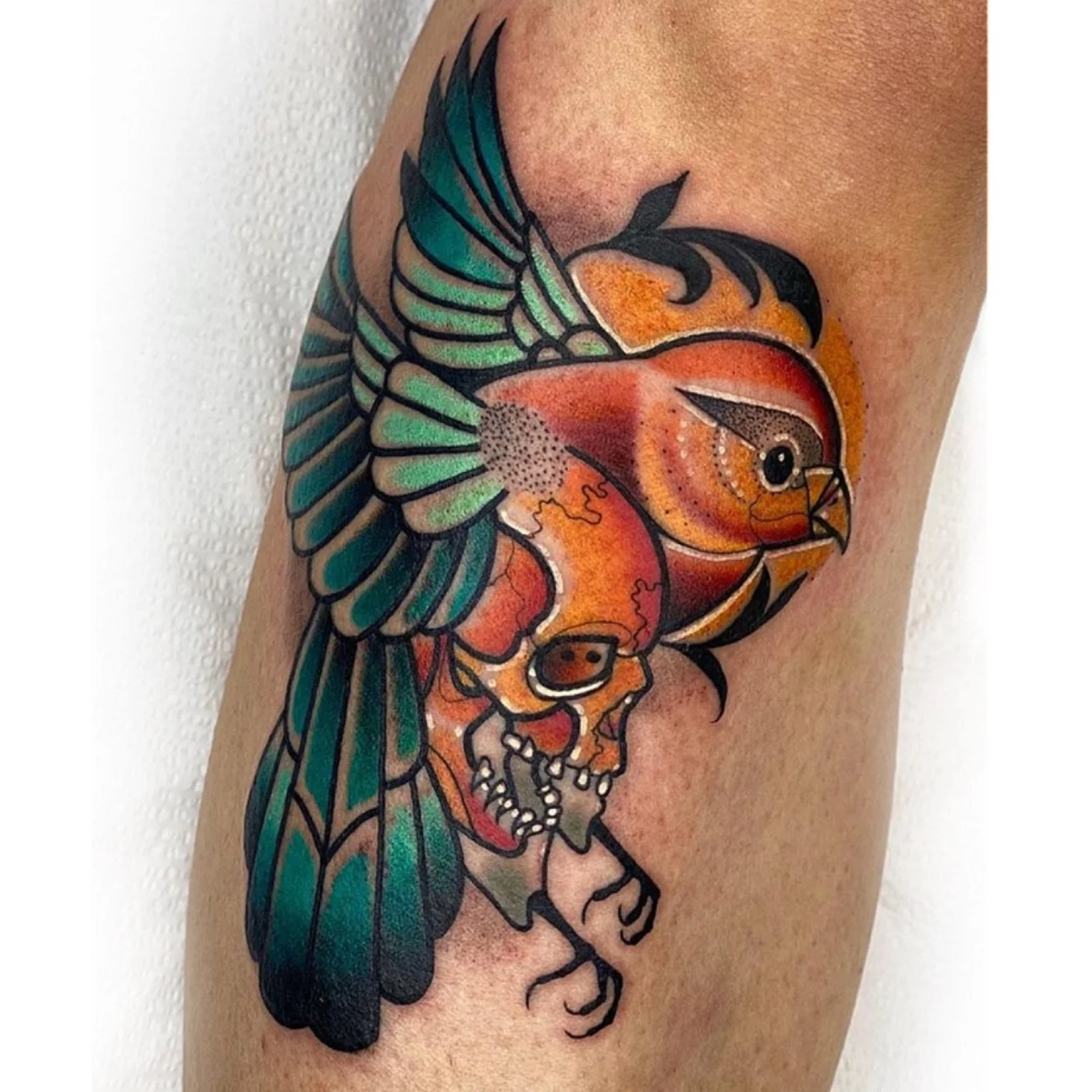 Makin’ it pop with bold lines and bold colors…
@toddshowdown 💀 @toddshowdownflash 🕊️ www.ToddShowdown.com
www.LakeviewTattoo.com ⚓️ Contact@LakeviewTattoo.com
#neotradtattoos #ftcollins #windsor #denver #colorado